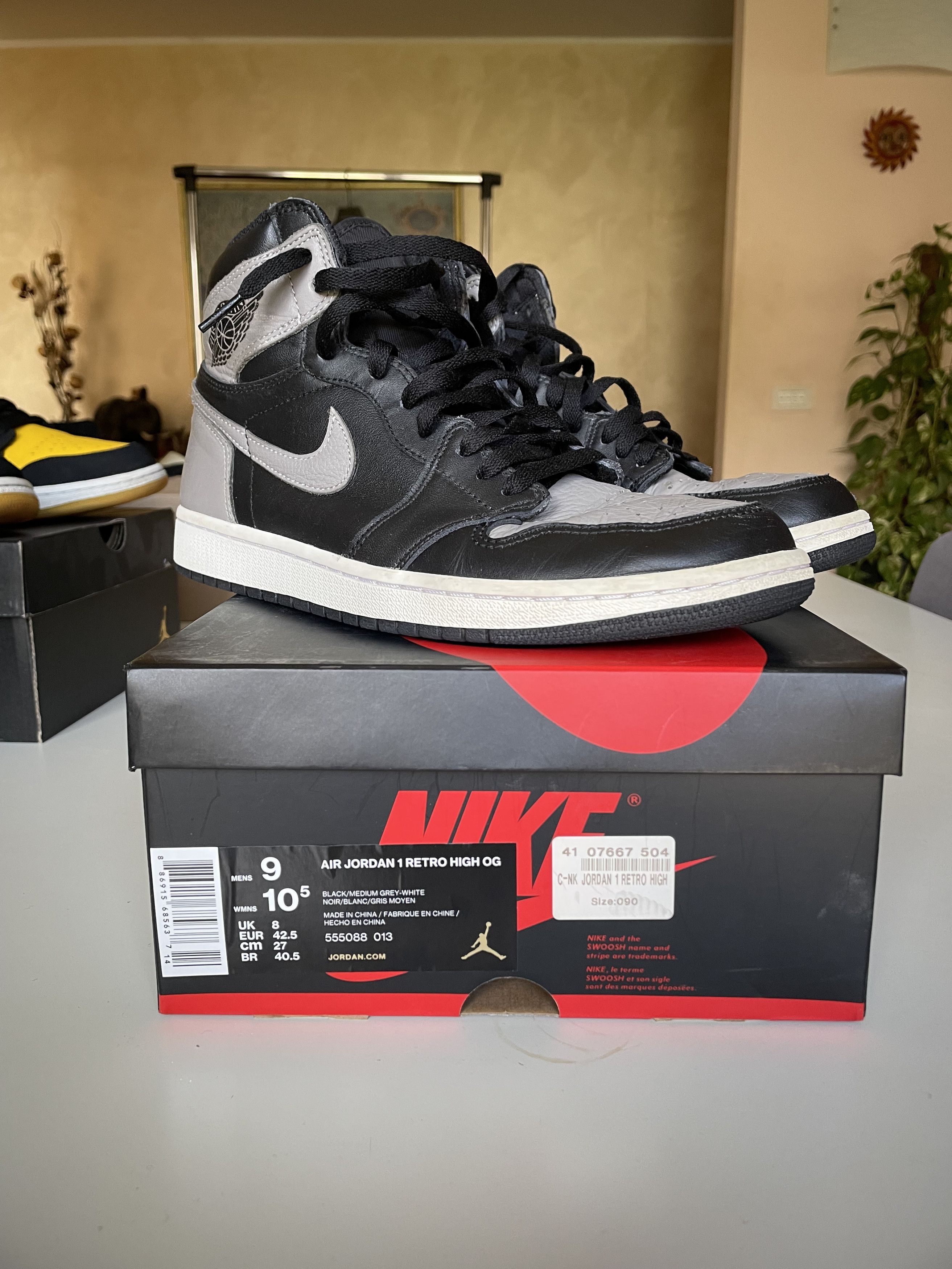 jordan 1 high ''Shadow''