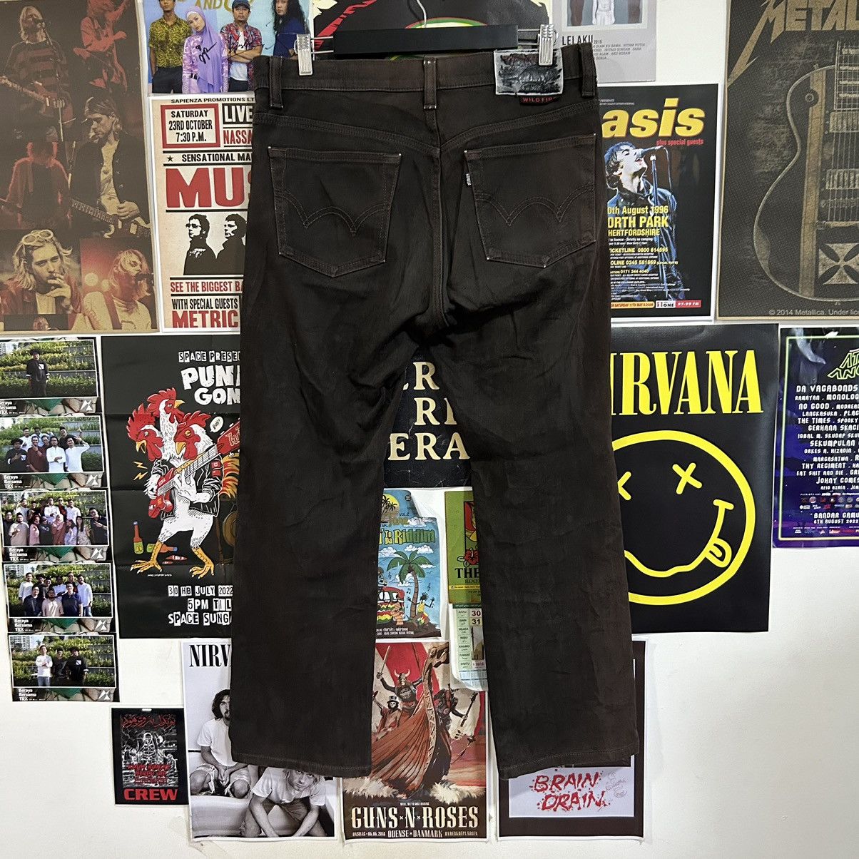 Edwin Vintage Edwin Wildfire Japanese Diatressed Denim Size US 34 / EU 50 - 7 Thumbnail