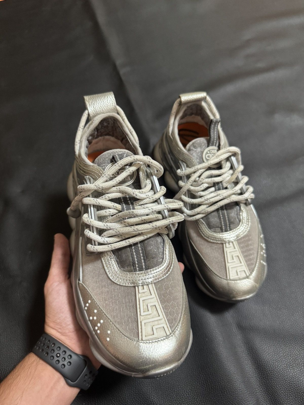 Versace versace chain reaction Size US 8.5 / IT 38.5 - 2 Thumbnail
