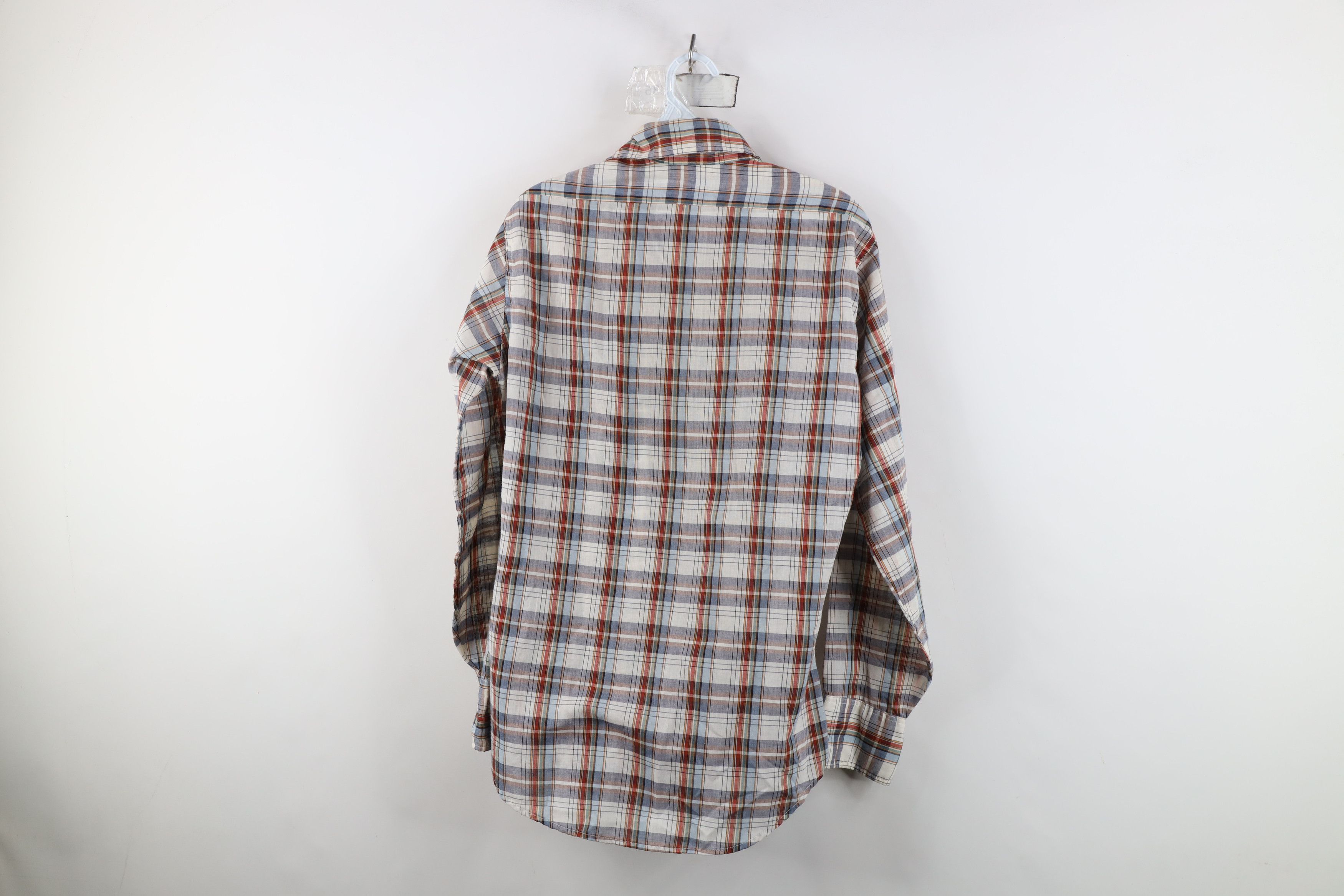 Levi's Vintage 70s Levis Rainbow Plaid Collared Button Shirt USA Size US S / EU 44-46 / 1 - 12 Thumbnail