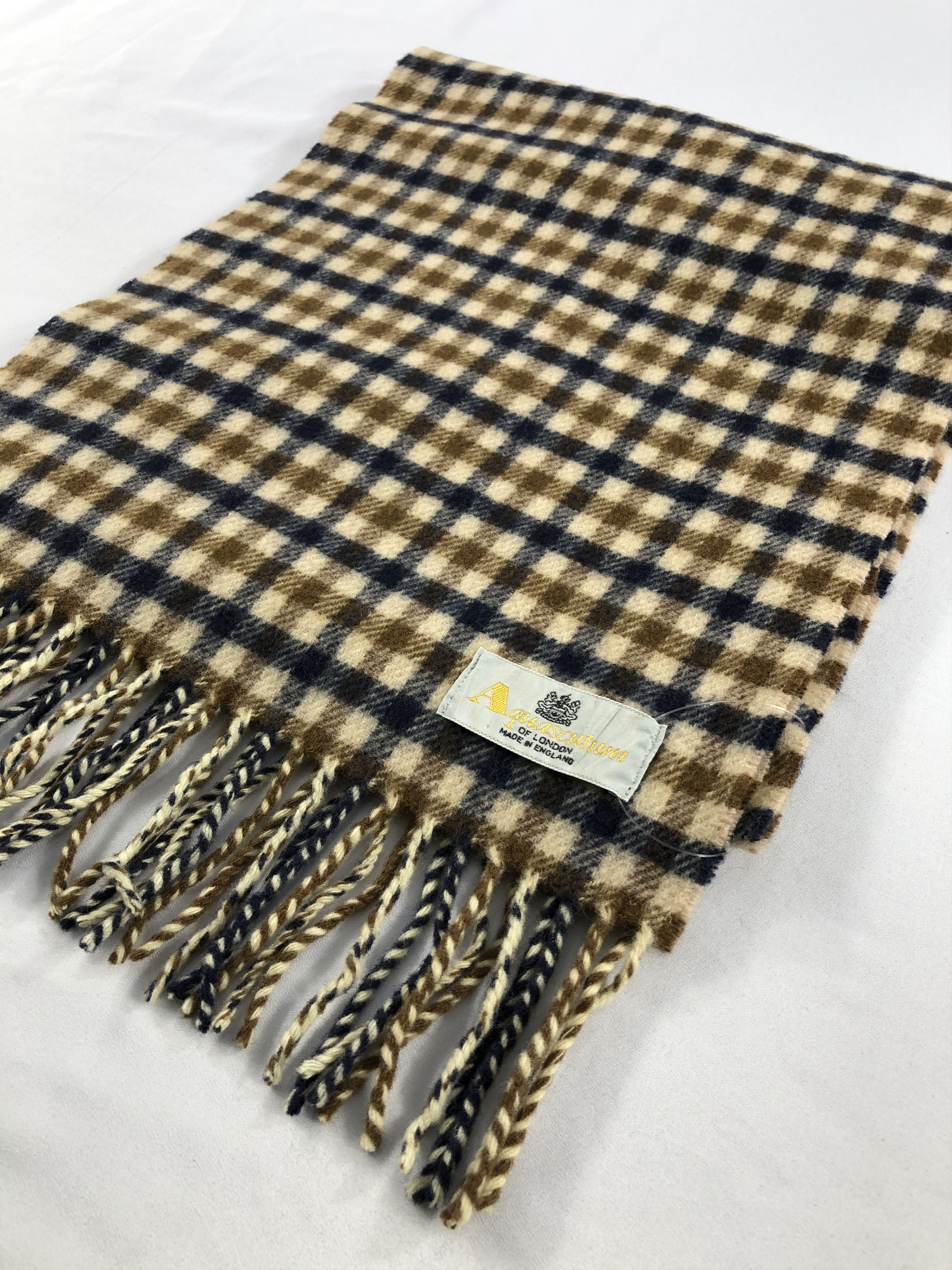 Aquascutum Vintage Aquascutum Scarf/Muffler/Neckwear MF1789 Size ONE SIZE - 3 Thumbnail