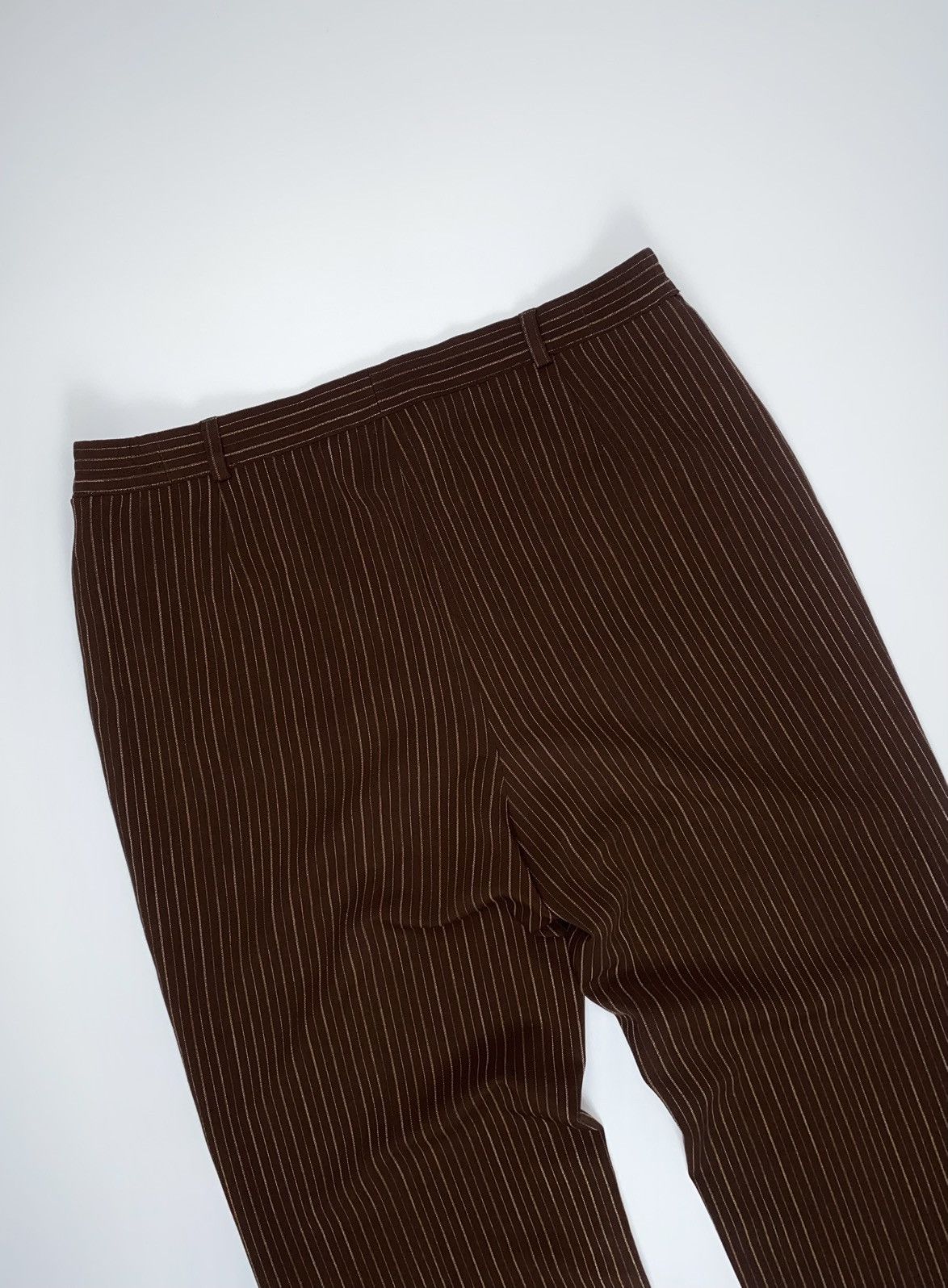 Givenchy 🚨 Selection De Givenchy Vintage Brown Striped Pants YLS RRL Size 36" / US 14 / IT 50 - 10 Thumbnail