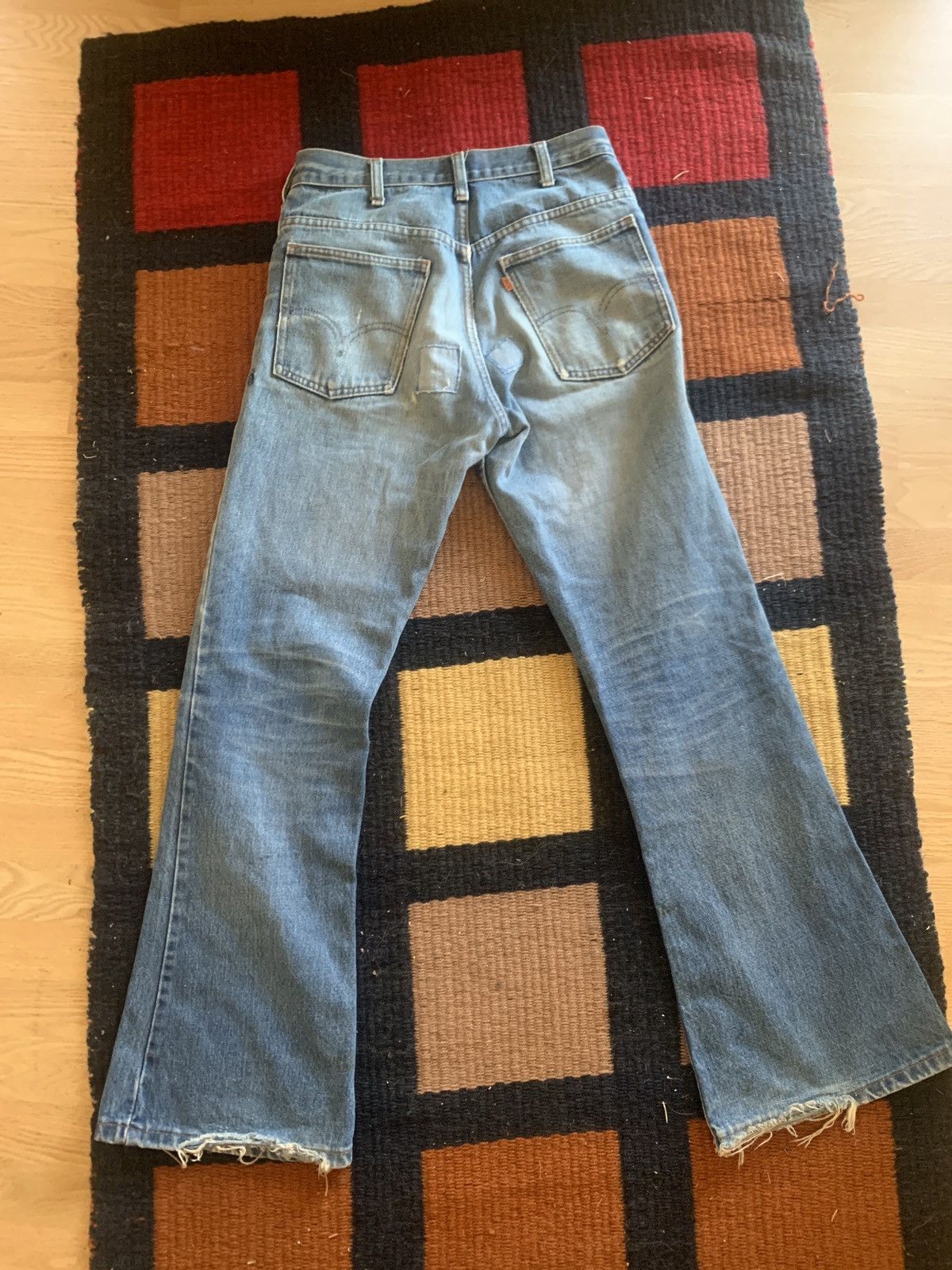 Levi's Vintage Clothing Vintage 70s Levi’s flared jeans Size US 29 - 2 Thumbnail