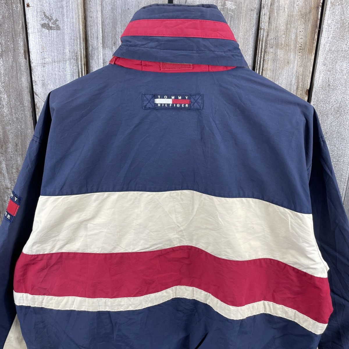 Tommy Hilfiger × Vintage Vintage Tommy Hilfiger Hoodie Jacket Size US L / EU 52-54 / 3 - 10 Thumbnail