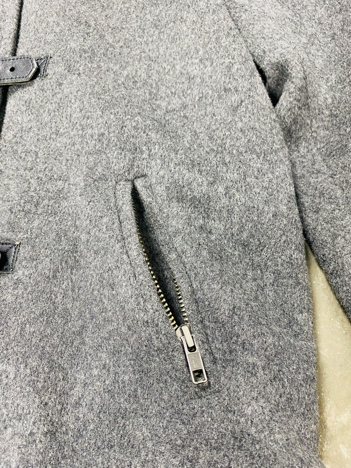 DKNY Rare DKNY Zipper Hoodie Wool Jacket Size S / US 4 / IT 40 - 8 Thumbnail