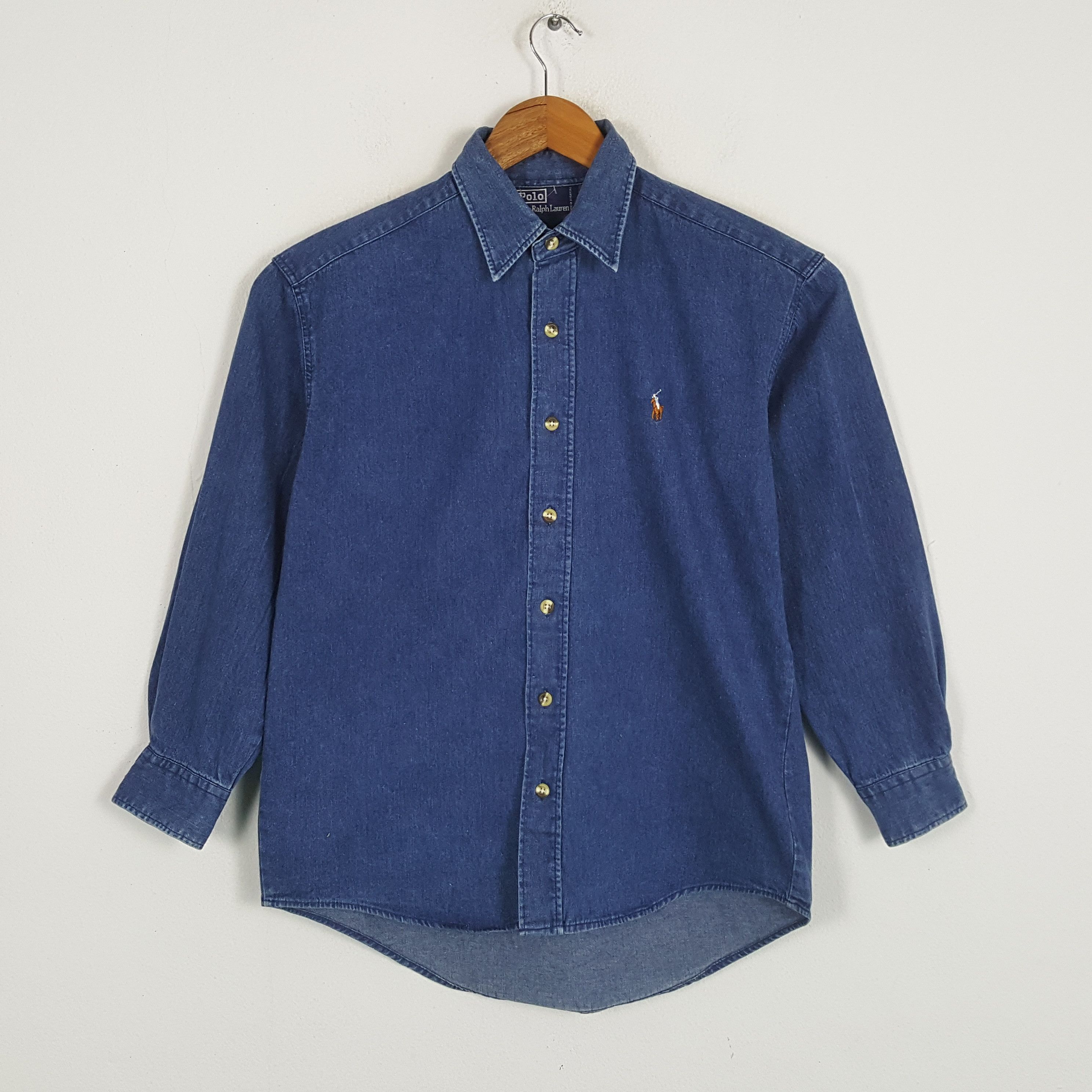 Polo Ralph Lauren × Vintage Vintage POLO by RALPH LAUREN Fashion Brand Shirt Size US M / EU 48-50 / 2 - 1 Thumbnail