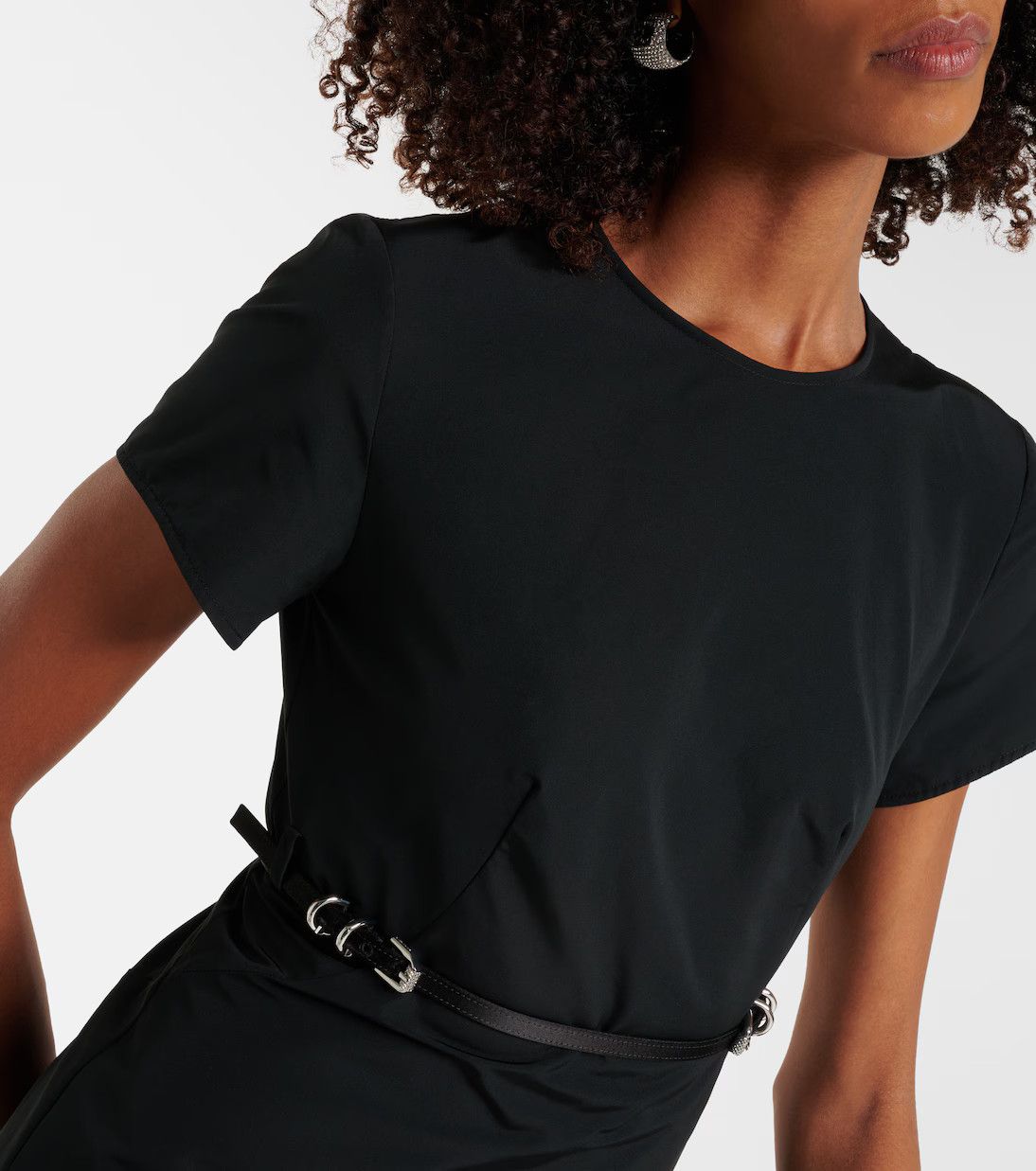 Givenchy o1srvl11e0125 Dress in Black Size XL / US 12-14 / IT 48-50 - 4 Thumbnail