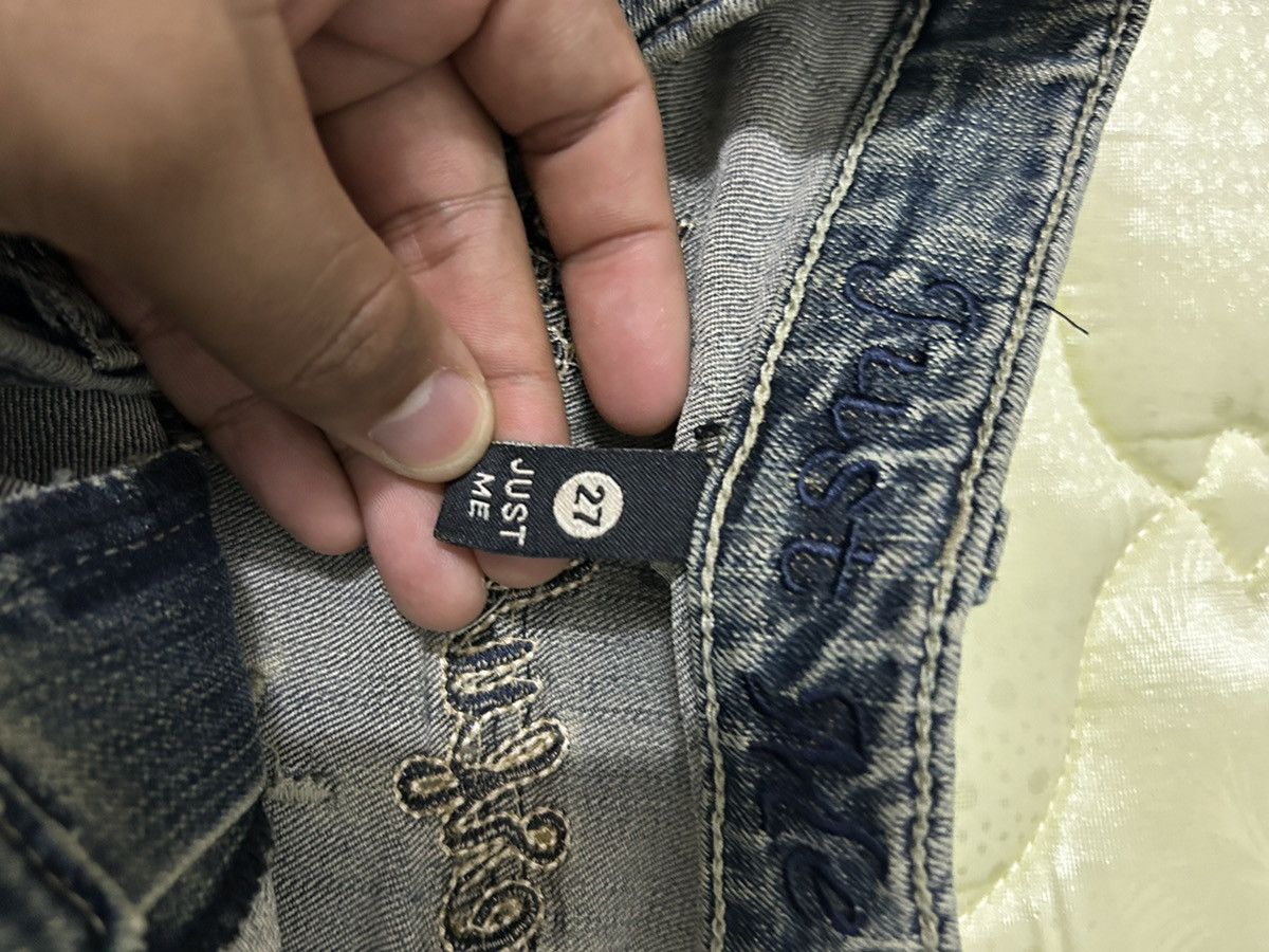 If Six Was Nine × Japanese Brand × Le Grande Bleu (L.G.B.) Just Me Flare Jeans Sick Faded Mudwash Vitntage Style Size 28" / US 6 / IT 42 - 9 Thumbnail