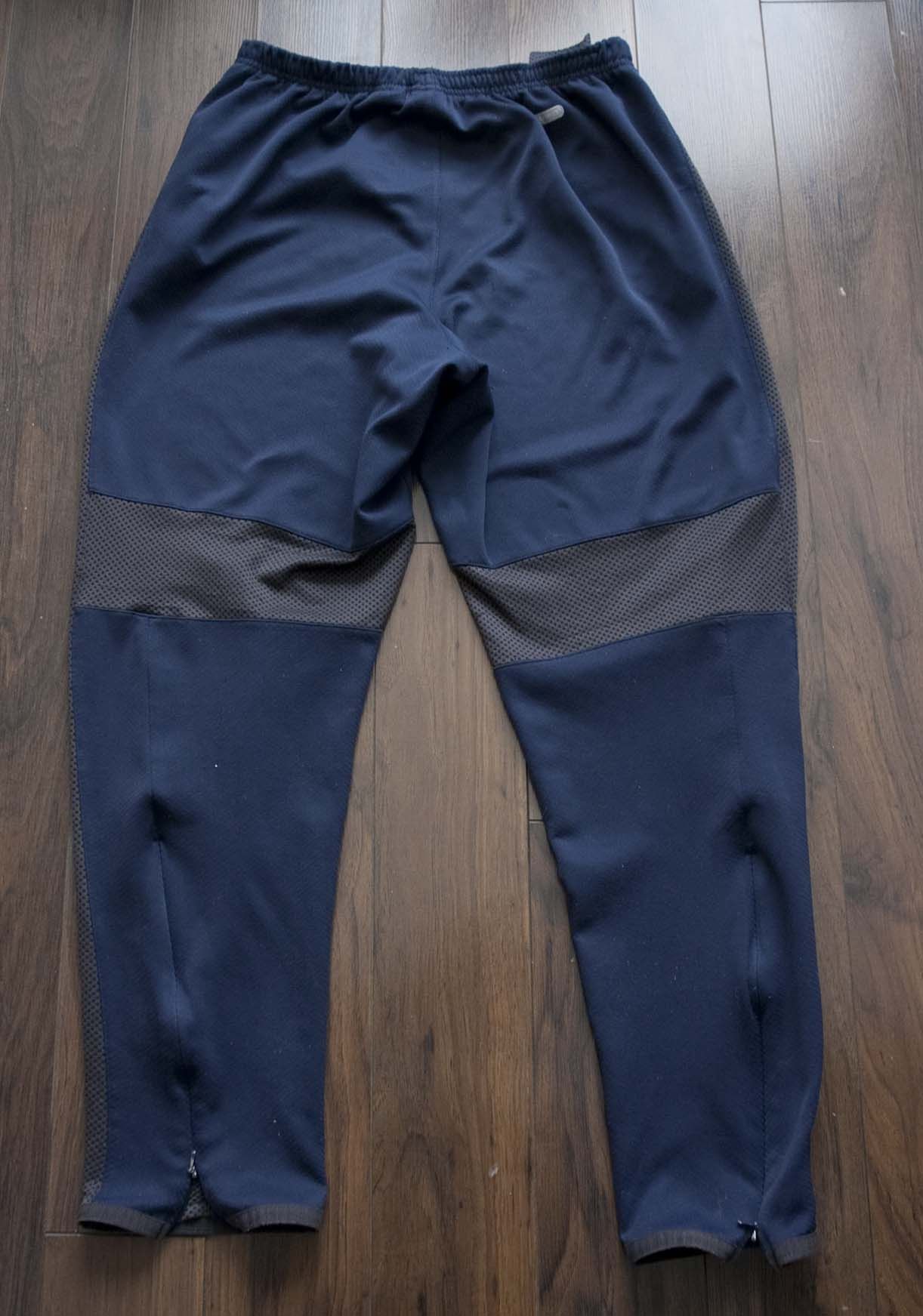 Nike × Vintage Nike Track Pants Y2K Size M/ 33x29 Dark Blue Size US 33 - 2 Thumbnail