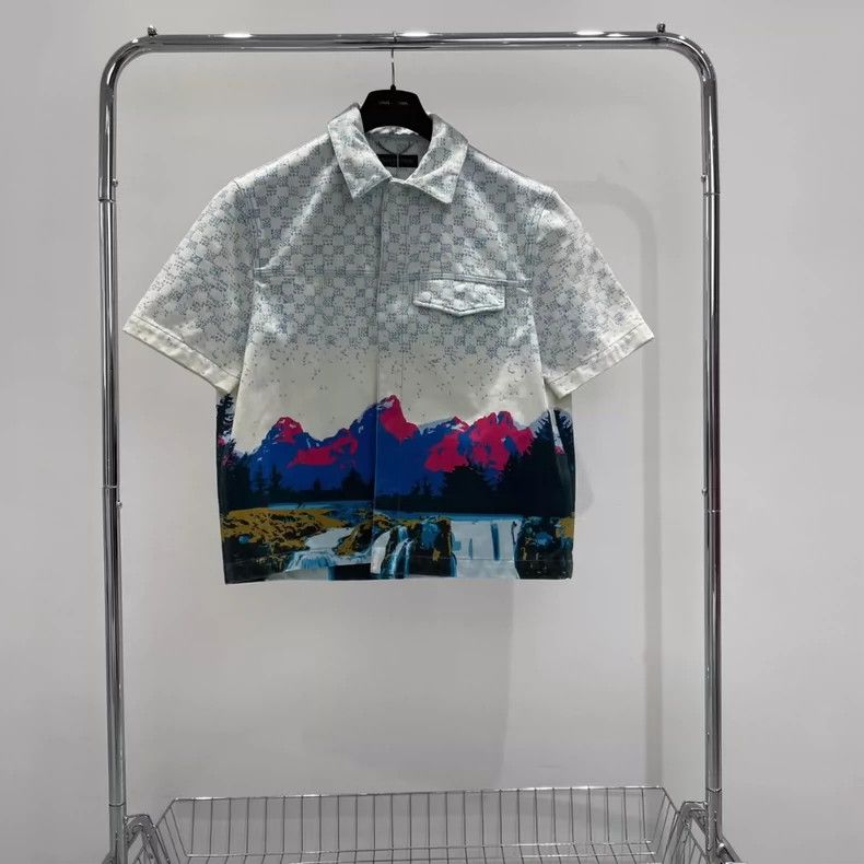 Louis Vuitton louis vuitton Snow Mountain Short Sleeve Shirt 2501-Nextar Size US XL / EU 56 / 4 - 1 Thumbnail