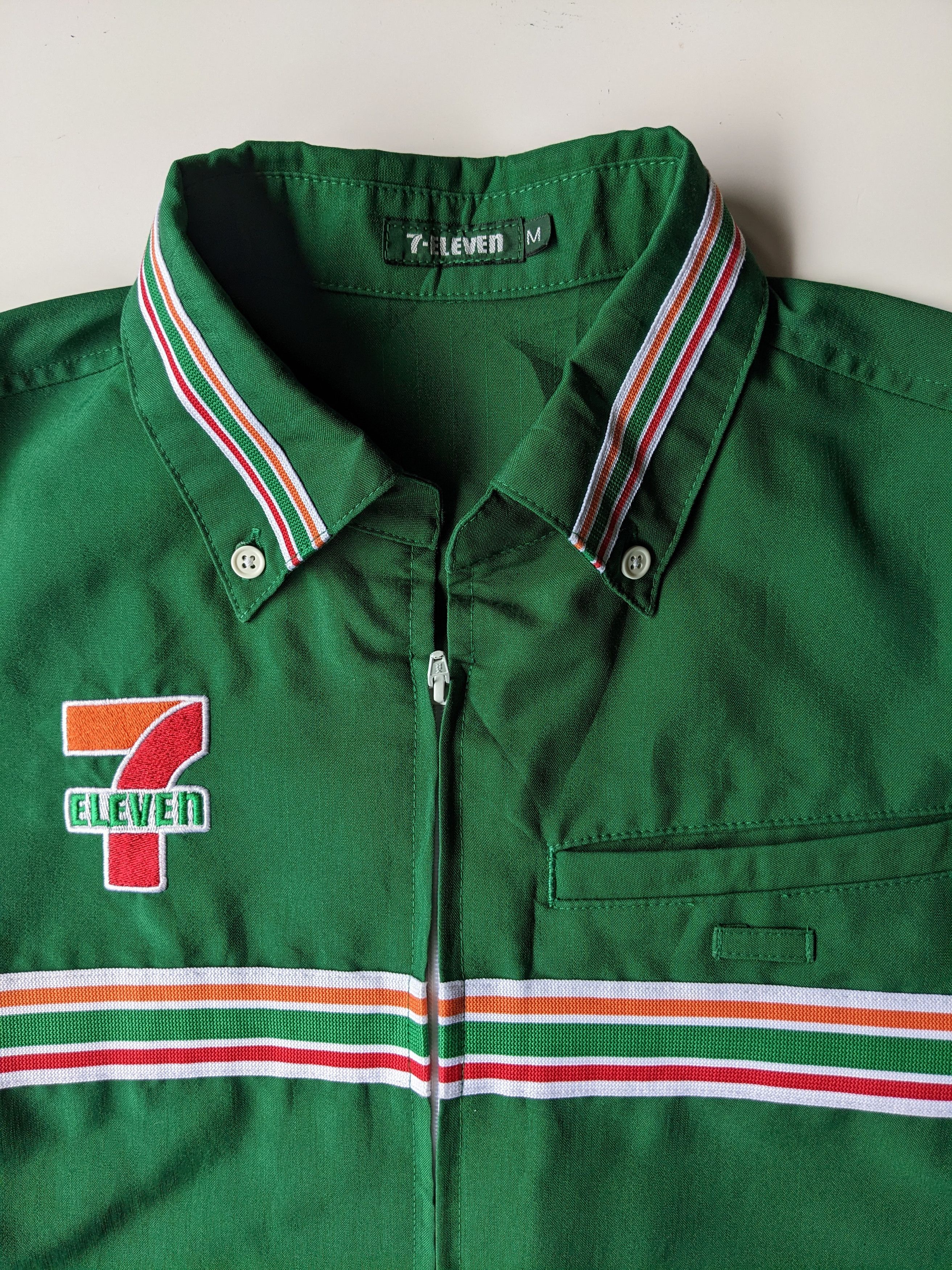 Japanese Brand 7Eleven zipper longsleeve workwear Size US M / EU 48-50 / 2 - 3 Thumbnail