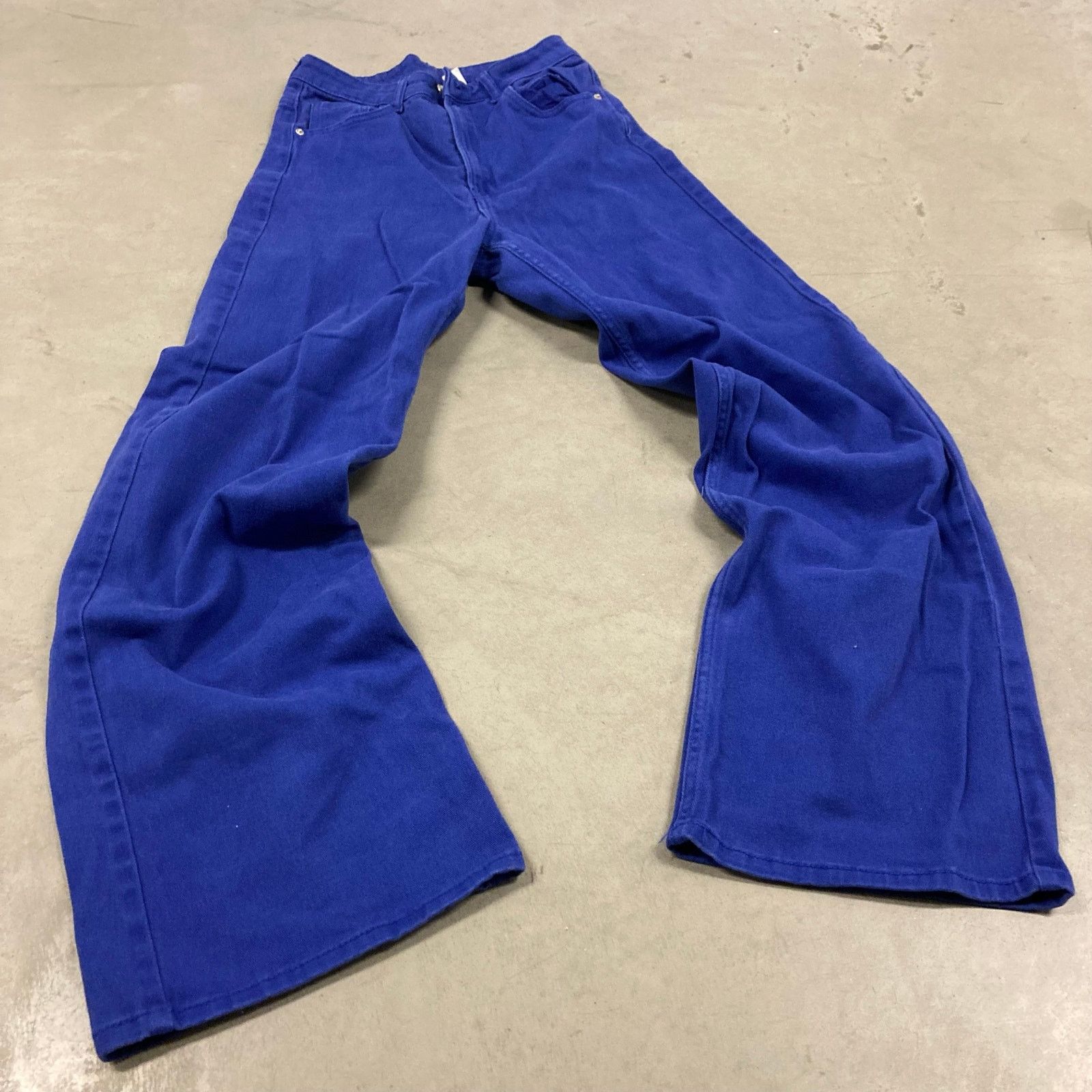 Vintage baggy y2k divided blue jeans 25x30 Size 28" / US 6 / IT 42 - 1 Thumbnail