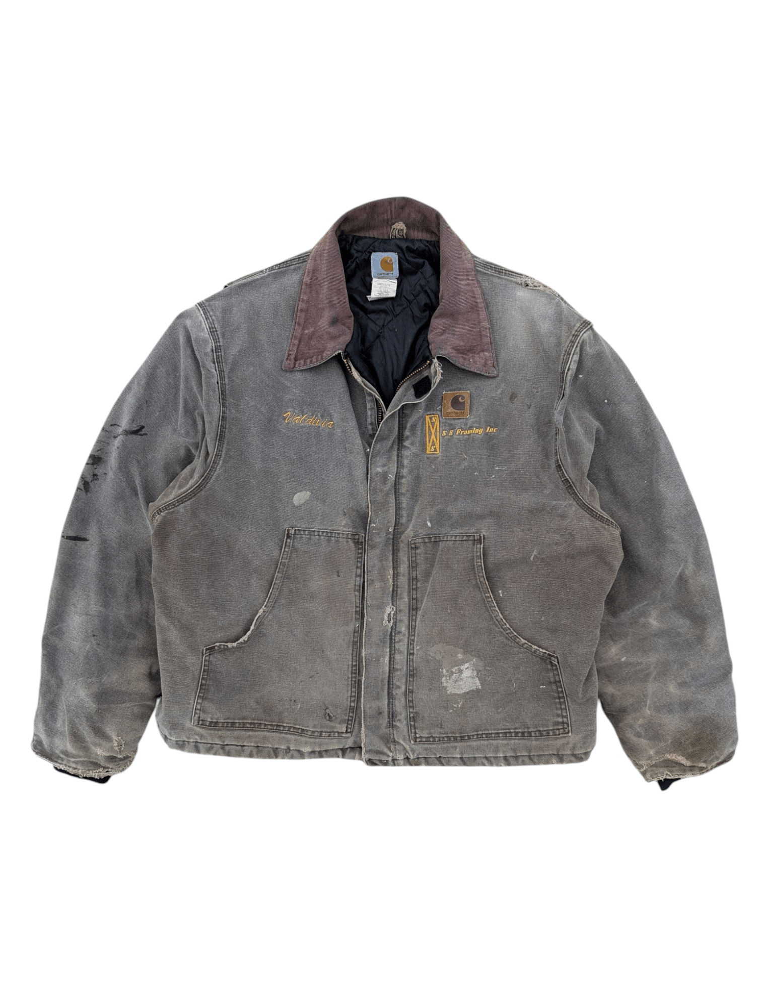 Rare Vintage Mud Distressed Carhatt Arctic Jacket