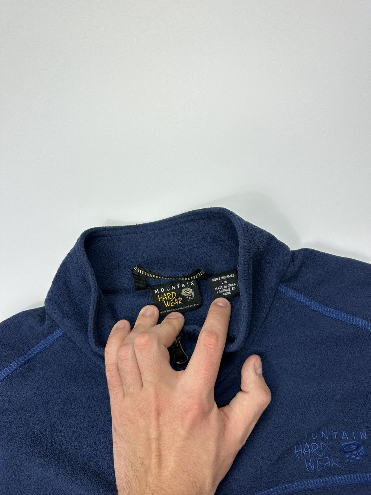 Mountain Hardwear Mountain Hardwere Fleece Zip Jacket Logo Outdoor Size US L / EU 52-54 / 3 - 7 Thumbnail