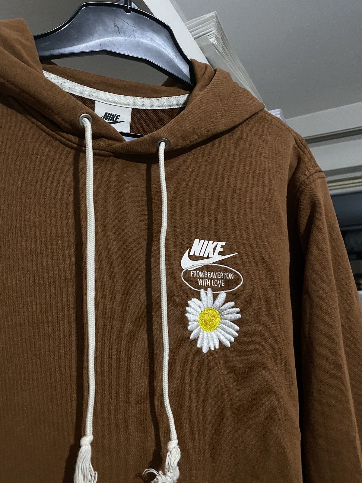 Nike Nike French Terry Hoodie Have a Nike Day M Pecan y2k Size US M / EU 48-50 / 2 - 6 Thumbnail
