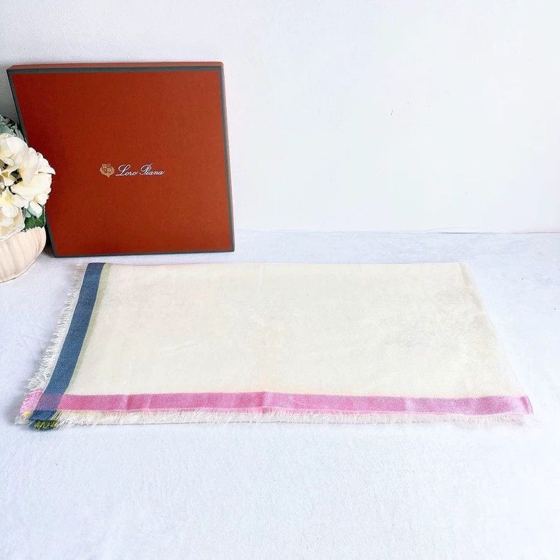 Loro Piana LoroPiana Cashmere Scarf Xspa7347 - dmc Size ONE SIZE - 1 Thumbnail