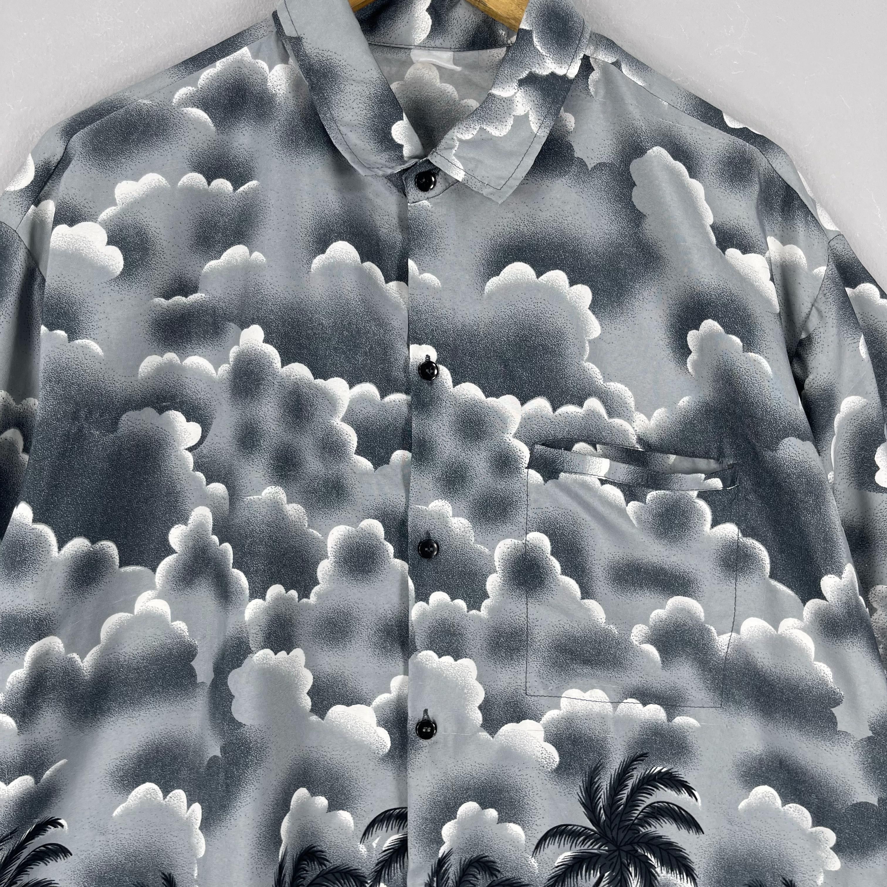 Vintage Vintage Aloha Tropical Beach View Motive Printed Button Up Size US XL / EU 56 / 4 - 2 Thumbnail