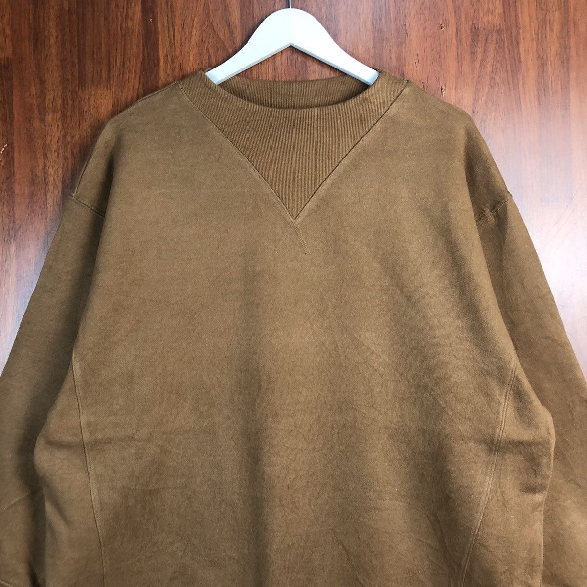 Japanese Brand × Vintage American Holic Brown Sweatshirt #7555 Size US XL / EU 56 / 4 - 5 Thumbnail