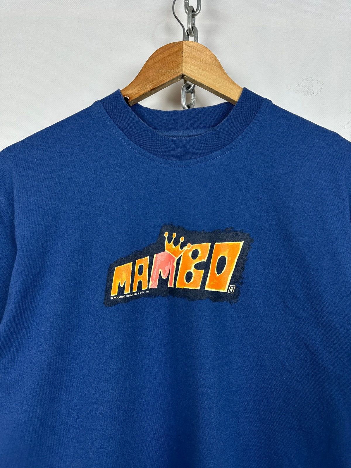 Mambo 1998 Vintage Mambo Graphic King of T-Shirt Crown Surf Skate Size US S / EU 44-46 / 1 - 13 Thumbnail