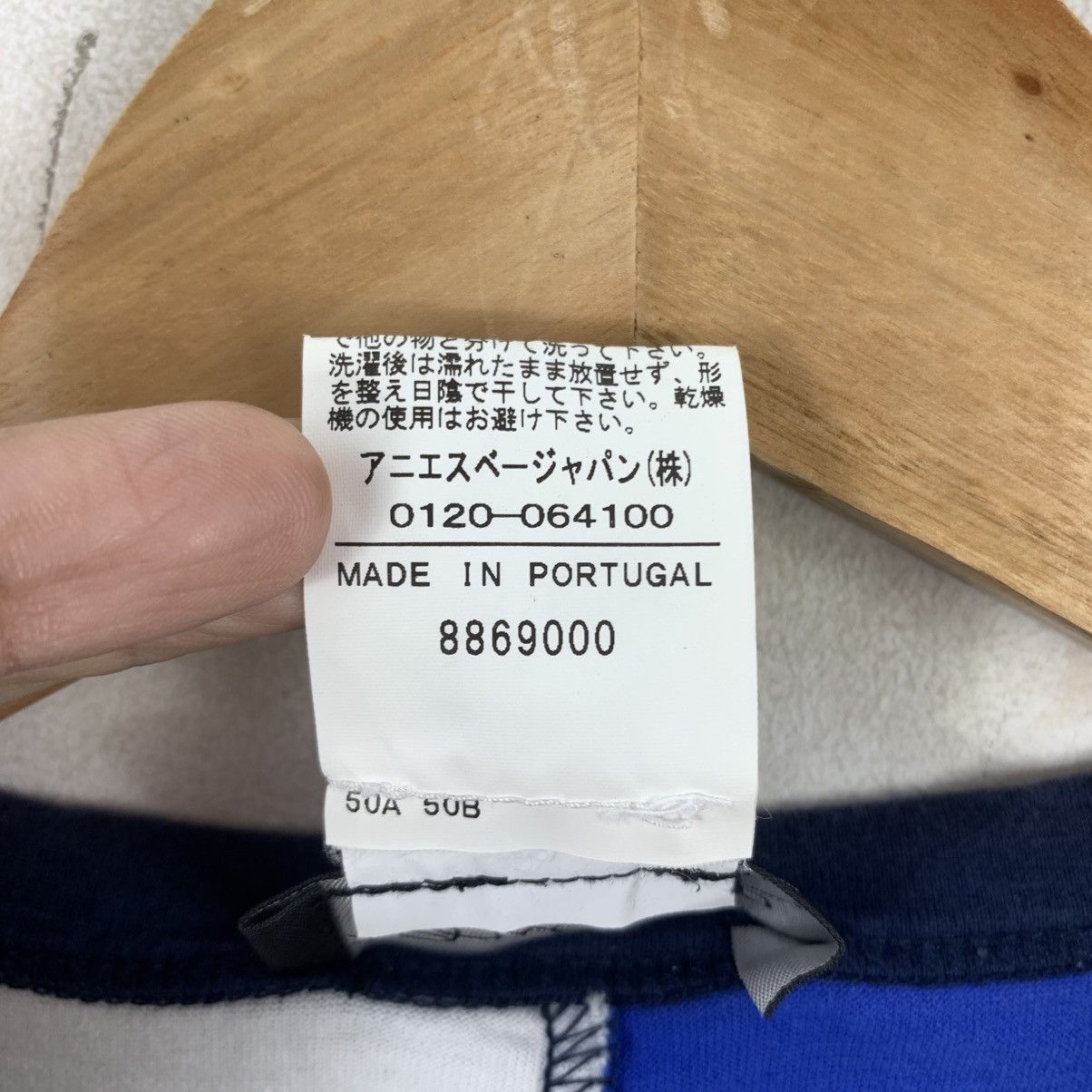 agnes b. AGNES B PORTUGAL Striped Japanese Brand Cotton Zipper Jacket Size S / US 4 / IT 40 - 6 Thumbnail