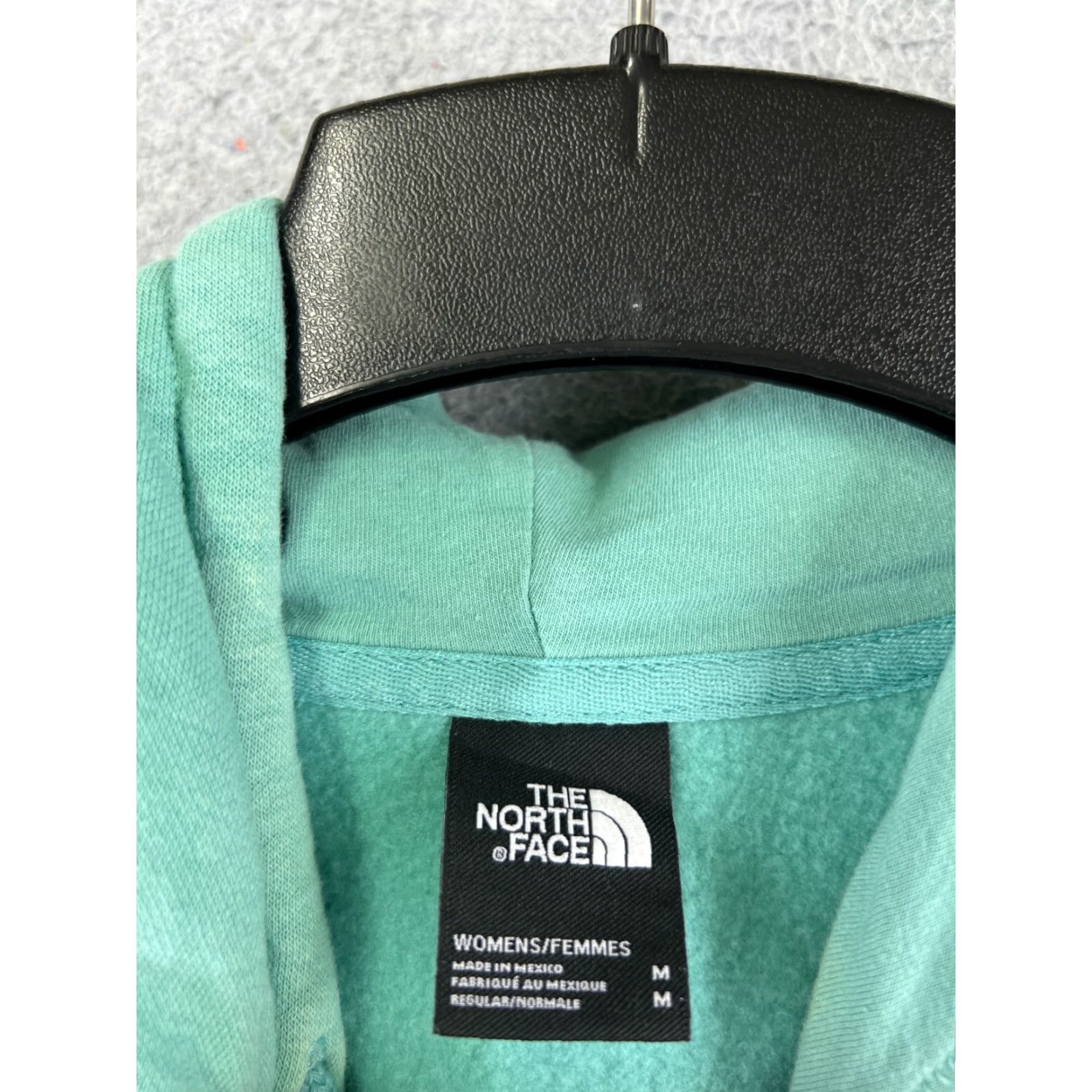 The North Face The North Face Hoodie Womens M Green Cotton Blend Pullover Floral Logo Activewear Size M / US 6-8 / IT 42-44 - 7 Thumbnail