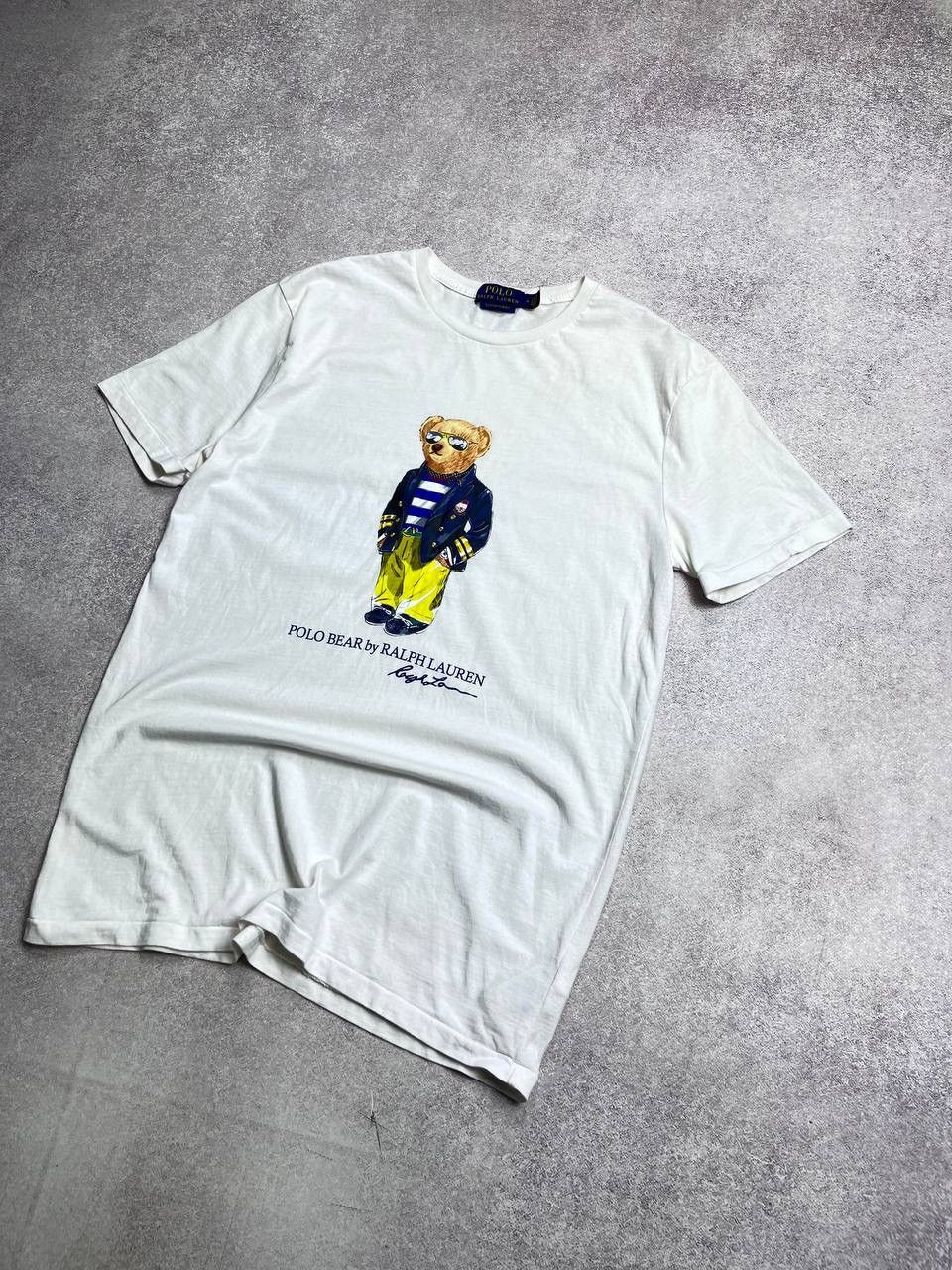 Polo Ralph Lauren Vintage Polo Ralph Lauren Bear Boxy T-shirt Y2K M Size US M / EU 48-50 / 2 - 2 Thumbnail
