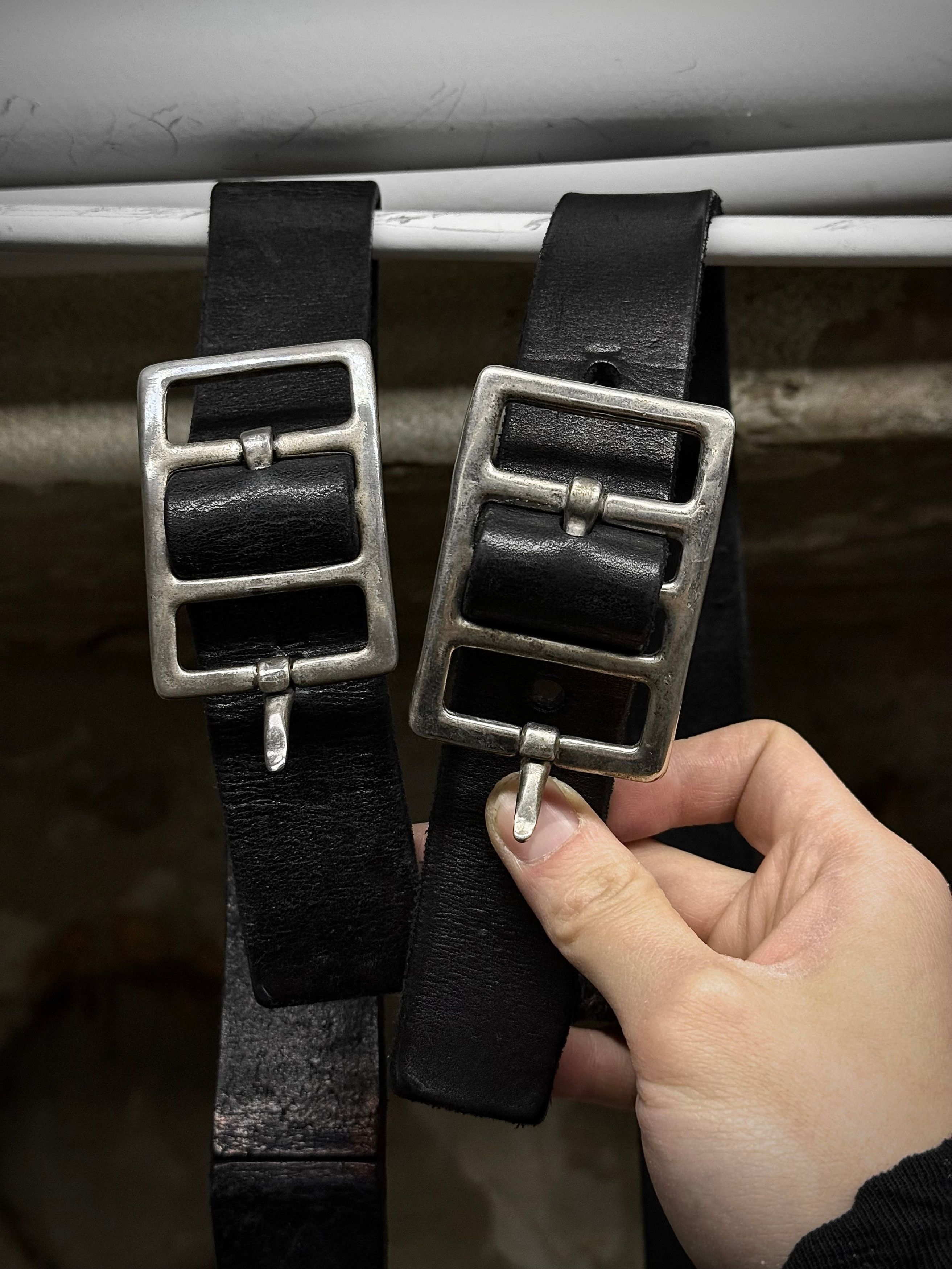 Carol Christian Poell Carol Christian Poell Foldable Cow Leather Belt Size ONE SIZE - 2 Thumbnail