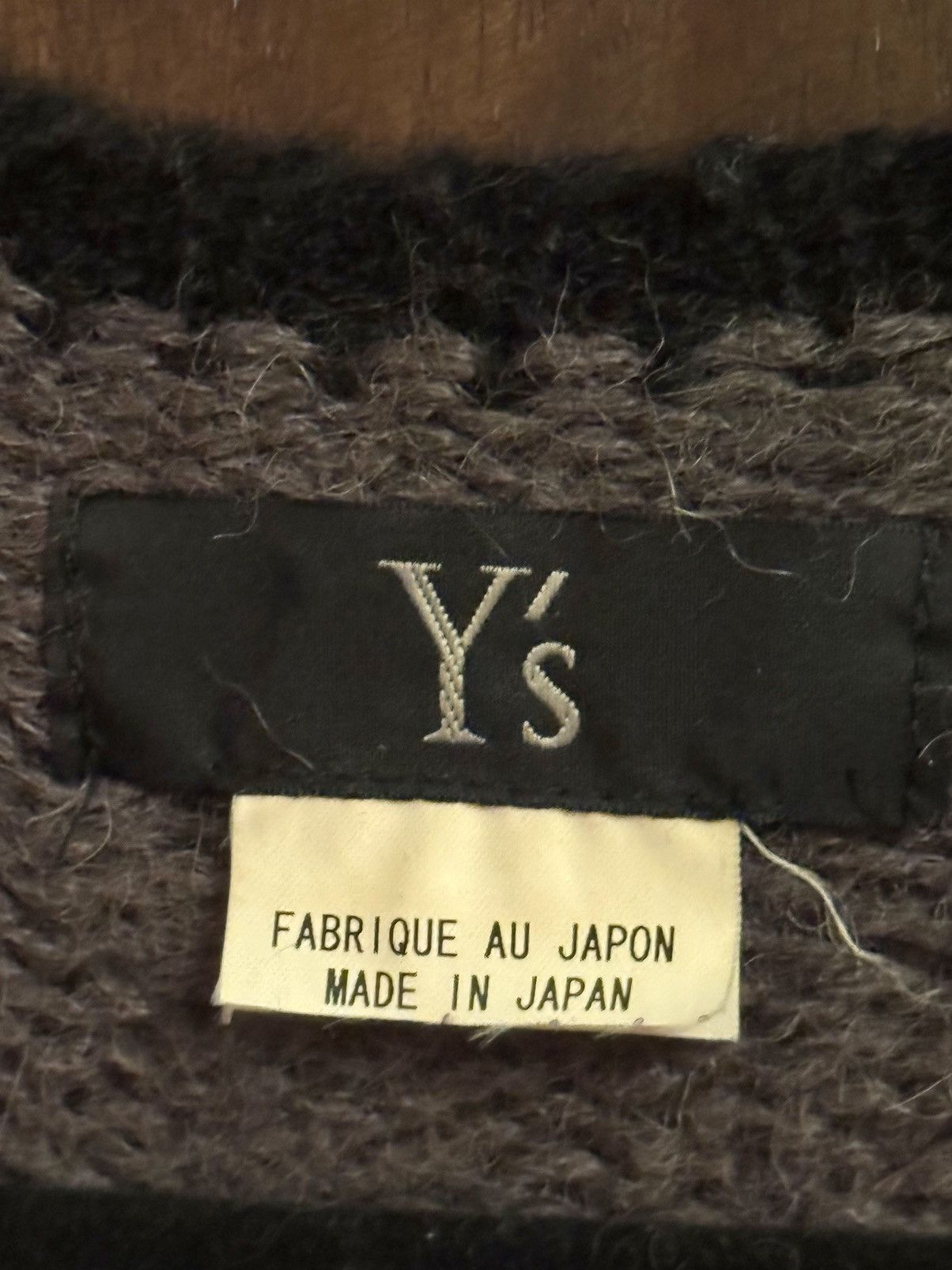 Yohji Yamamoto yohji yamamoto vintage wool cardigan japan Size S / US 4 / IT 40 - 2 Thumbnail