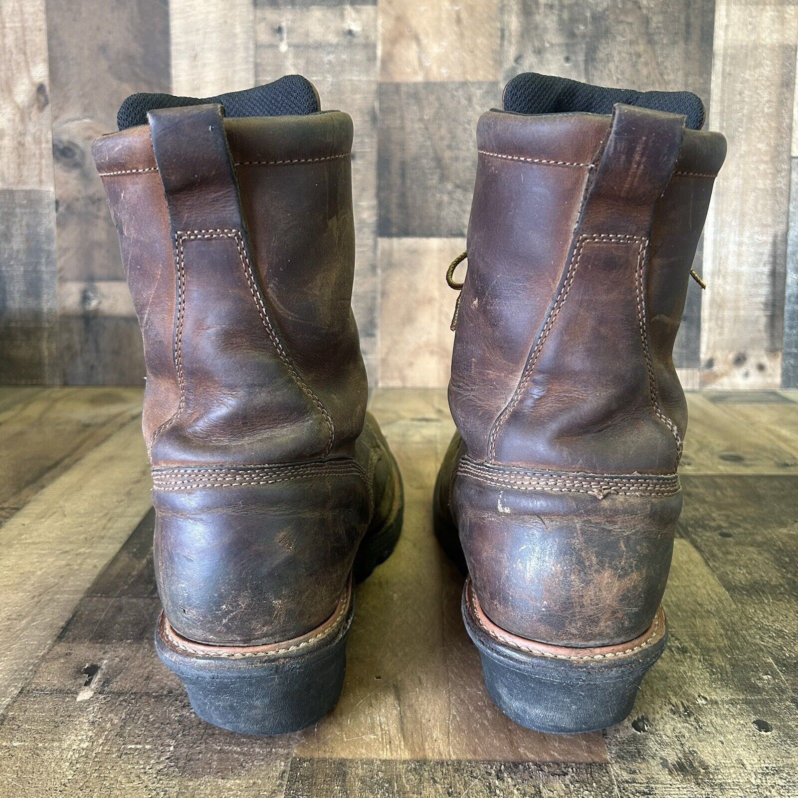 Red Wing Red Wing 4420 Steel Toe Waterproof Work Boots Mens 10.5 D Size US 10.5 / EU 43-44 - 7 Thumbnail