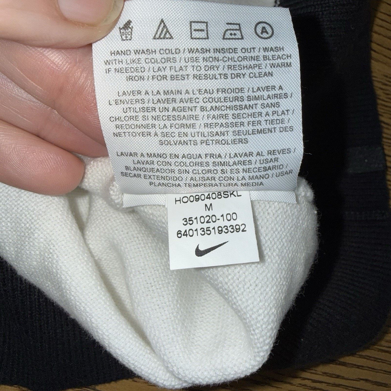 Nike Vintage Nike Women’s Ringer Lightweight Sweater Hong Kong M Size M / US 6-8 / IT 42-44 - 11 Thumbnail
