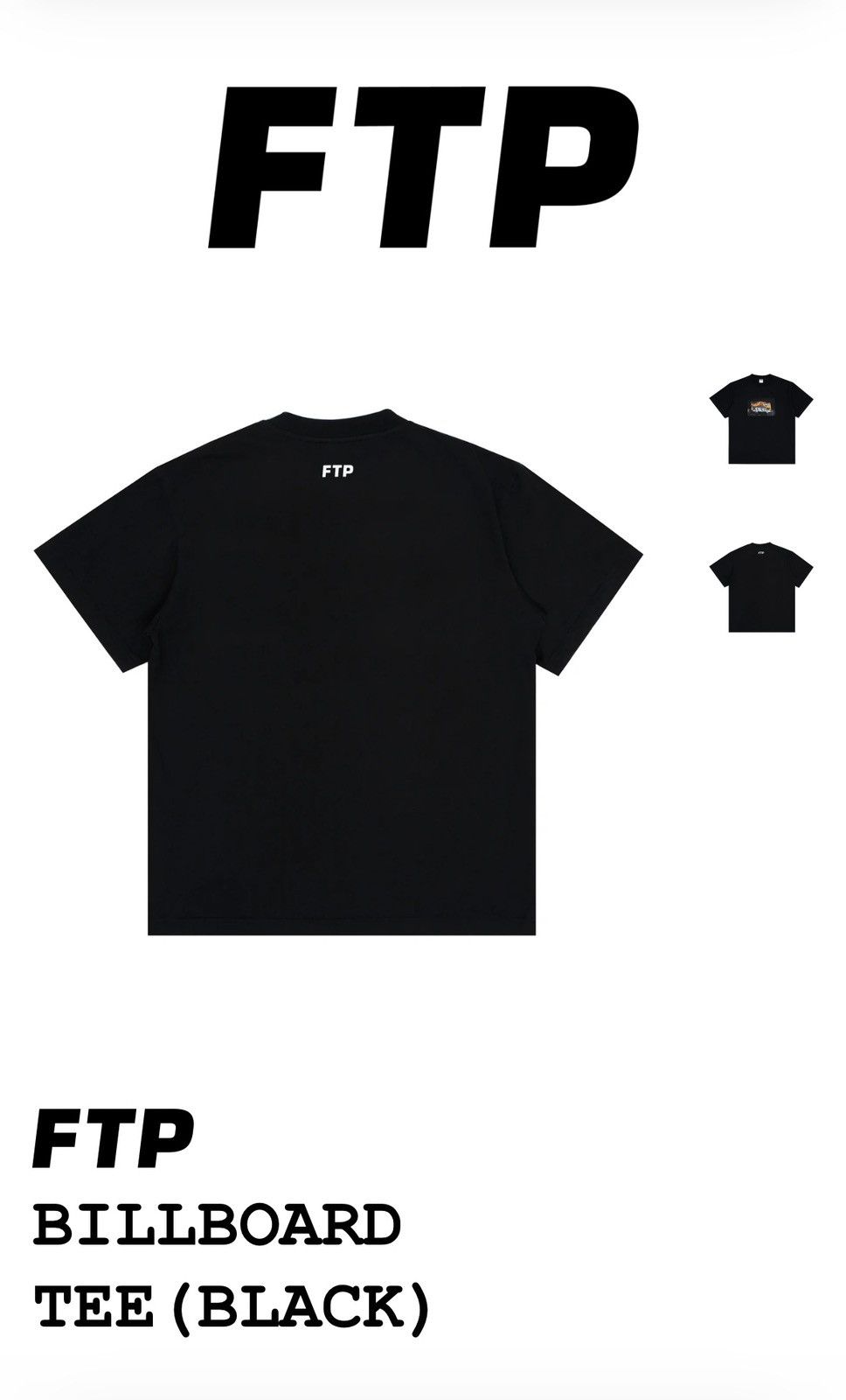 Fuck The Population FTP Ghostface Billboard Tee (Black) Size US XXL / EU 58 / 5 - 5 Thumbnail