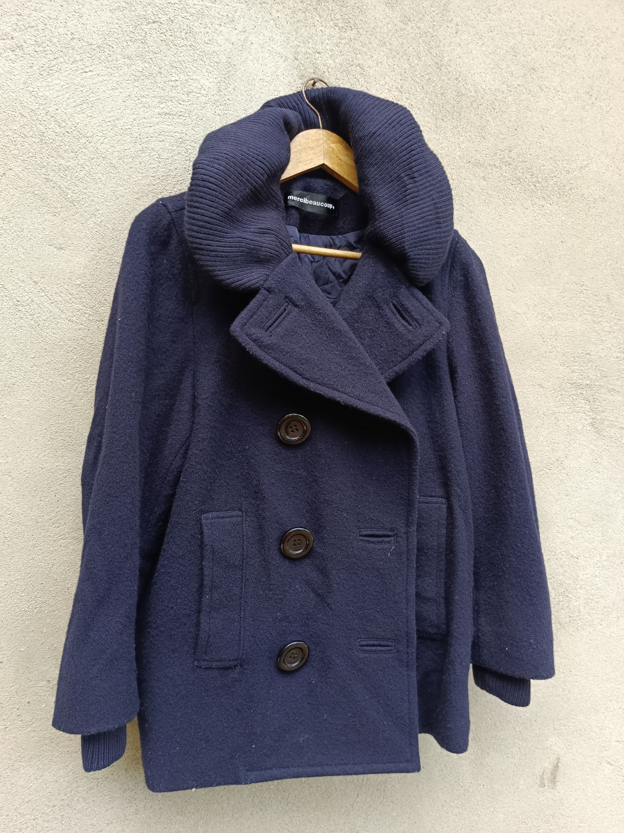 Issey Miyake Vintage Issey Miyake Mercibeaucoup Wool Jacket Size US M / EU 48-50 / 2 - 9 Thumbnail