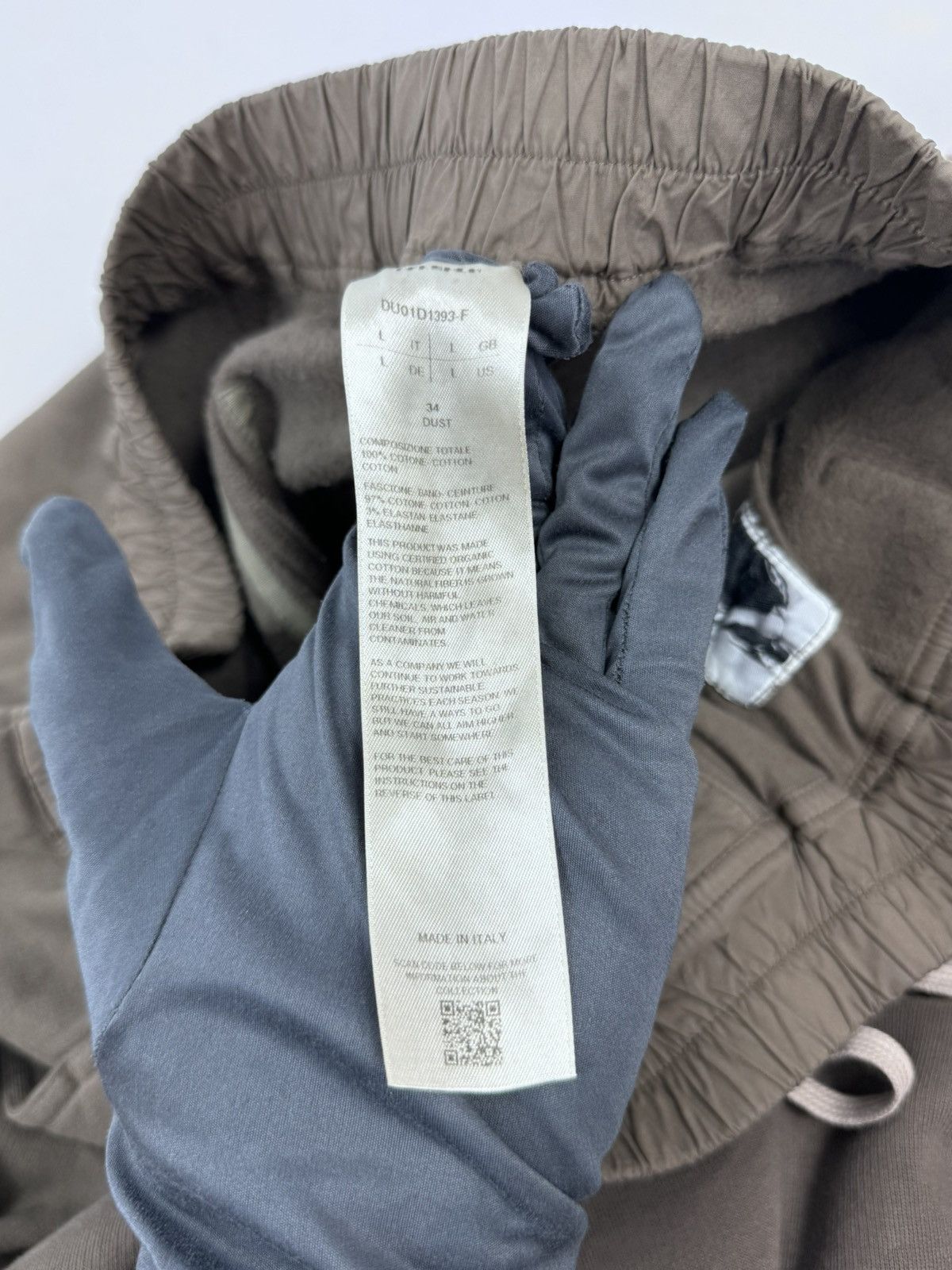 Rick Owens Drkshdw BUTTON DETAILED SWEATPANTS Size US 34 / EU 50 - 9 Thumbnail
