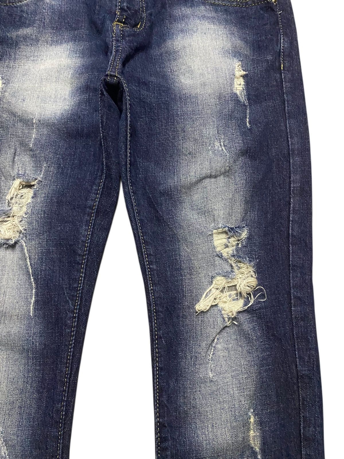Japanese Brand Vintage Japanese Brand Denim Gabaha Custom Slim Fit Jeans Size US 30 / EU 46 - 8 Thumbnail