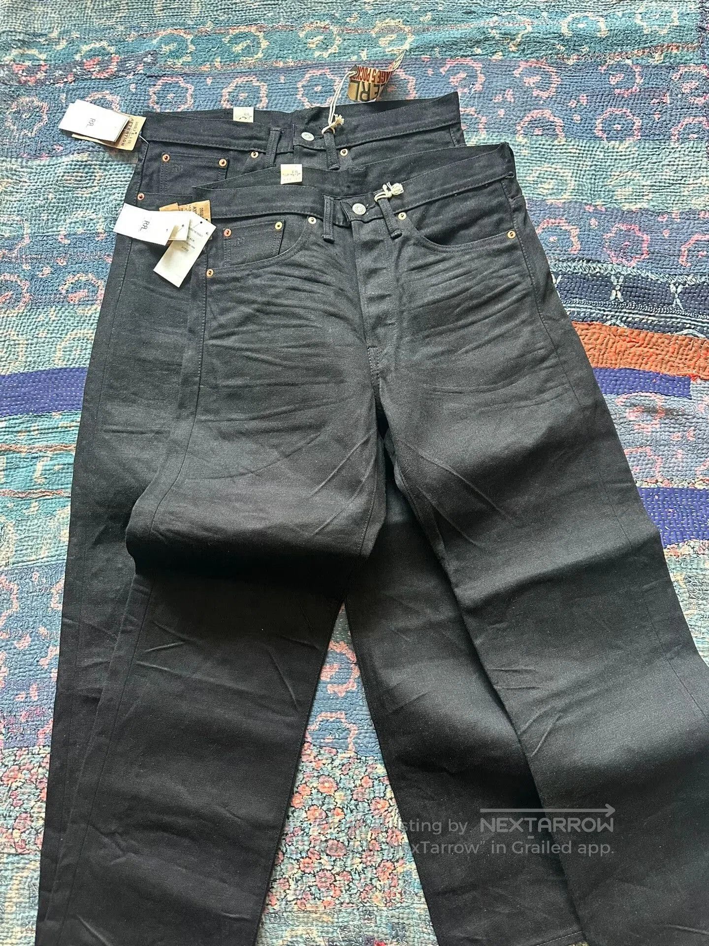 RRL Ralph Lauren rrl ralph lauren washed vintage denim pants. Size US 31 - 1 Thumbnail
