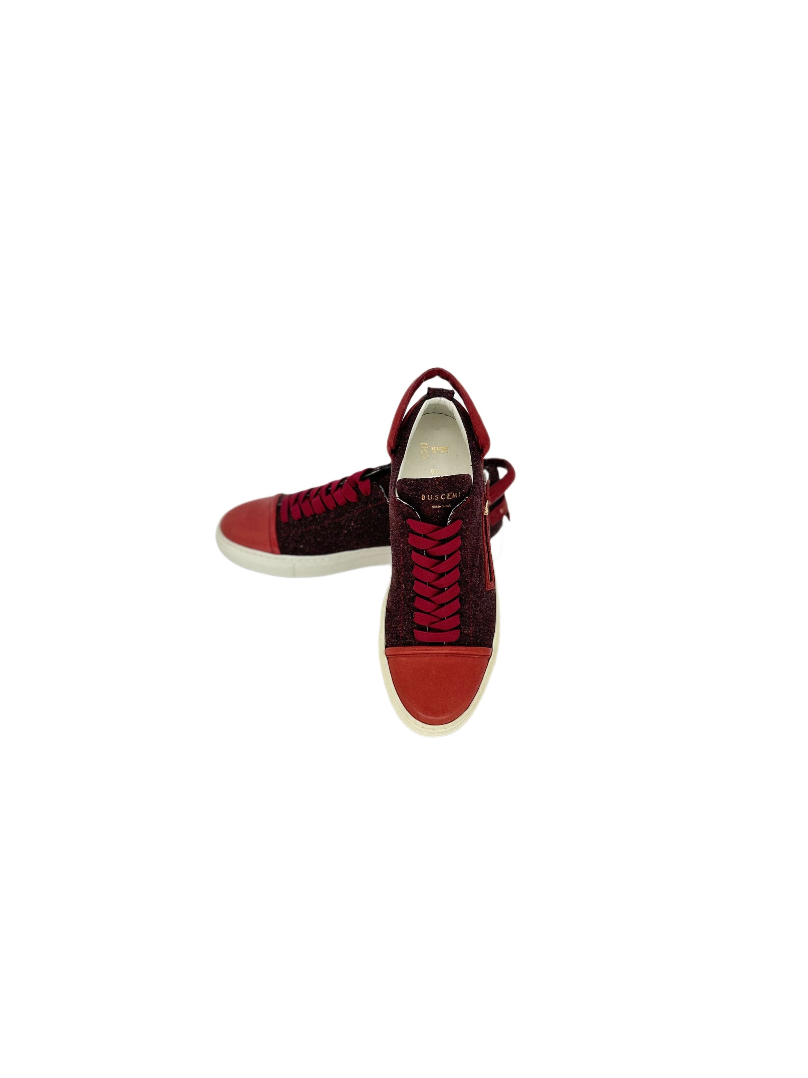 Buscemi Wool Canvas 50mm Low Trainers Size US 6 / EU 39 - 5 Thumbnail