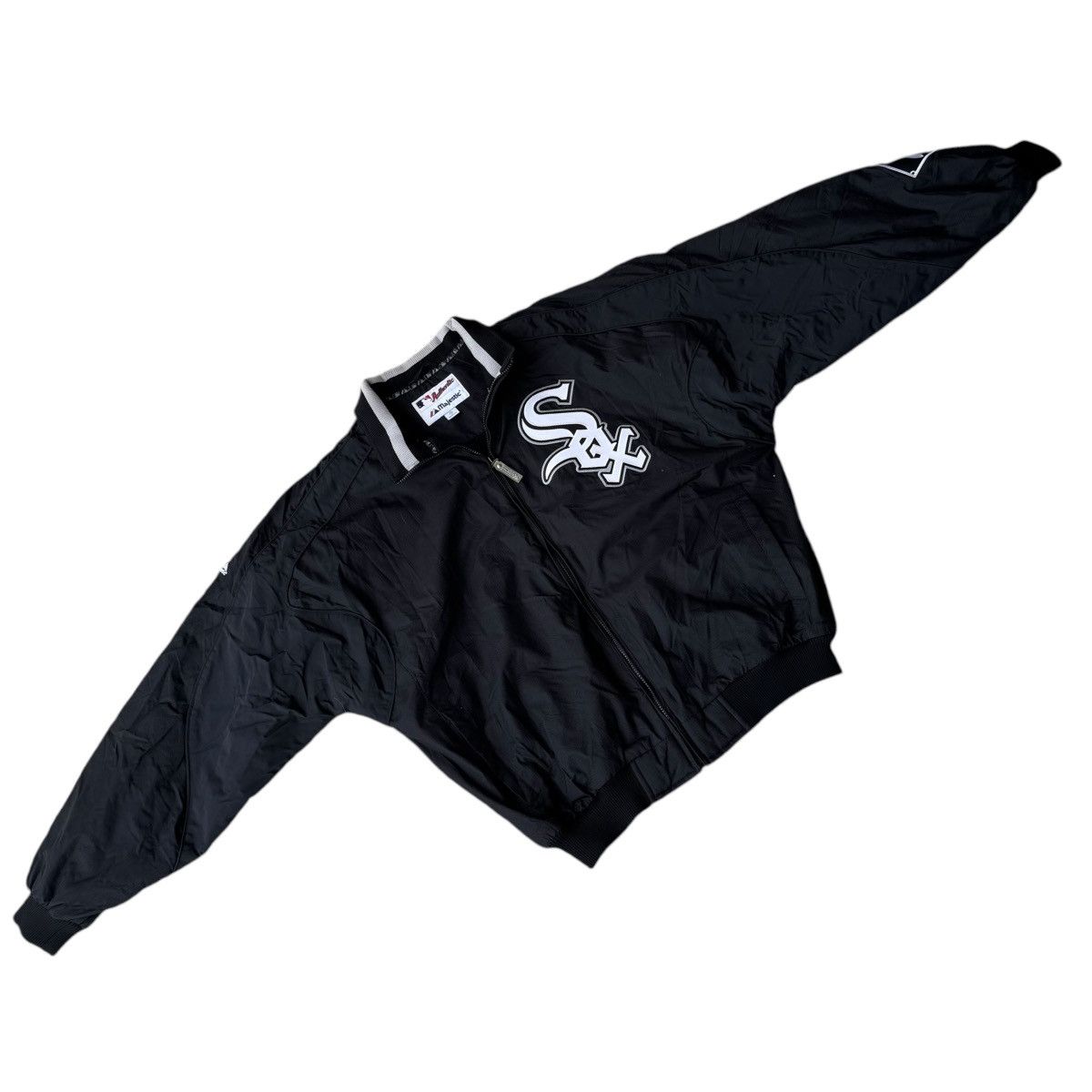 MLB × Majestic × Vintage Chicago White Sox Majestic Vintage MLB Jacket Track Dugout Size US XL / EU 56 / 4 - 9 Thumbnail