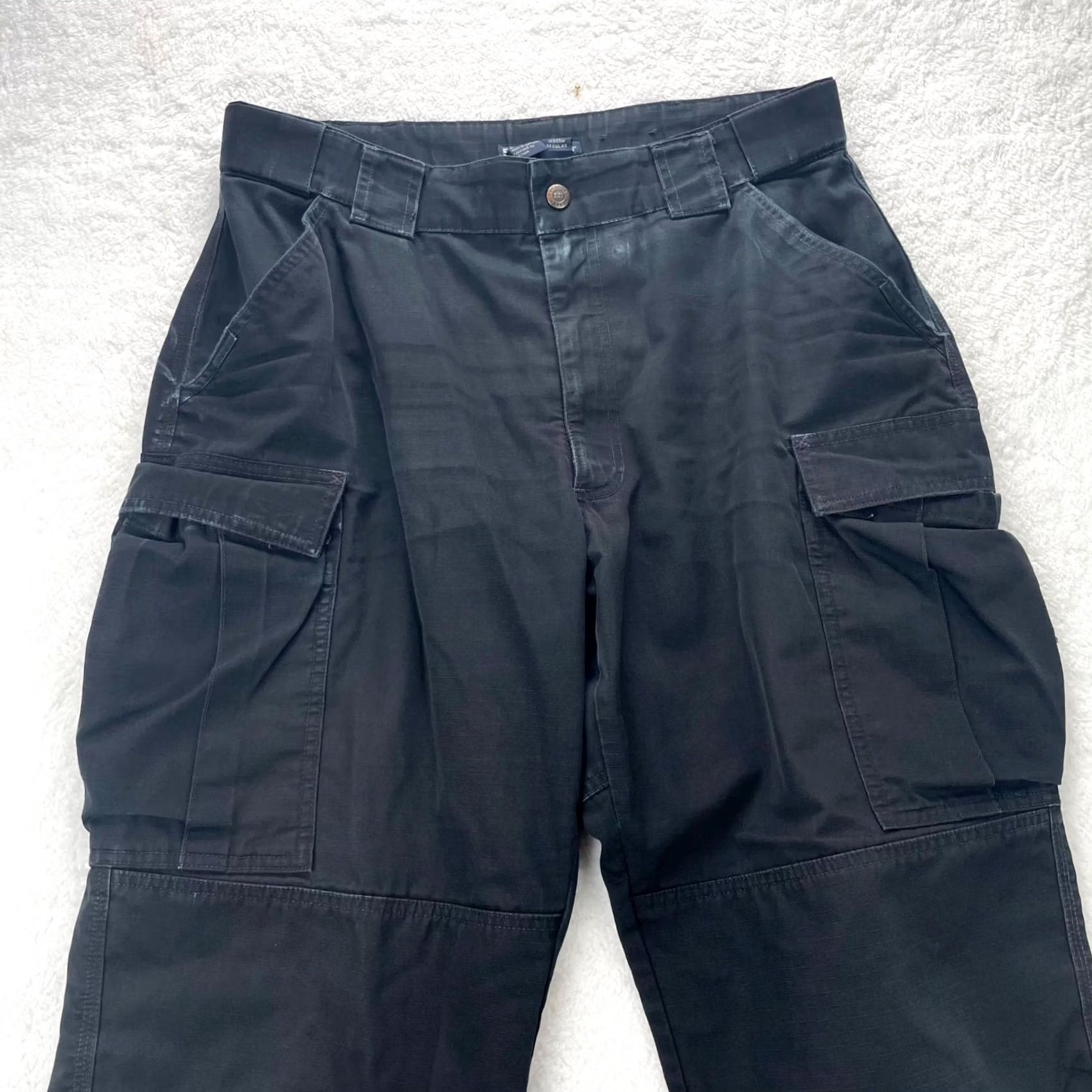Vintage VINTAGE 511 Tactical Pants Mens Large Black Cargo Workwear Combat Hiking Utility Outdoor Size US 33 - 4 Thumbnail