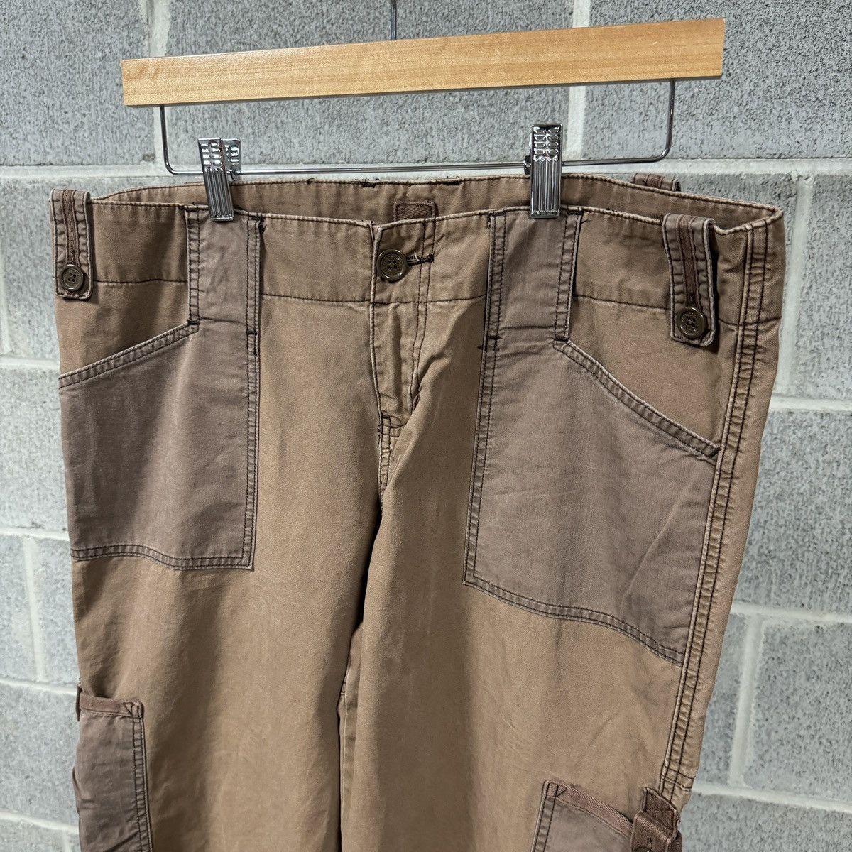 Vintage Vintage Abercrombie & Fitch Cargo Pants ERD Grunge Raimundo Size 34" / US 12 / IT 48 - 5 Thumbnail