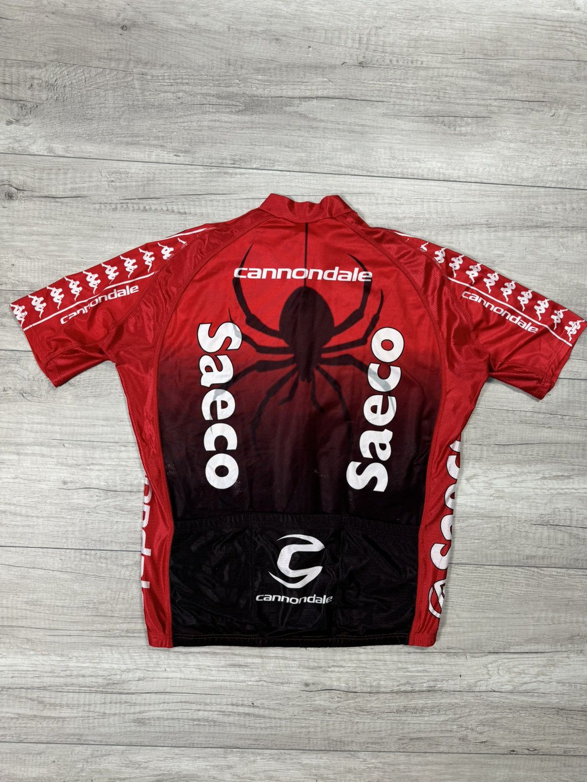 Other Cannondale Gilberto Simoni Saeco Kappa Spider Cycling Jersey Size US L / EU 52-54 / 3 - 8 Thumbnail