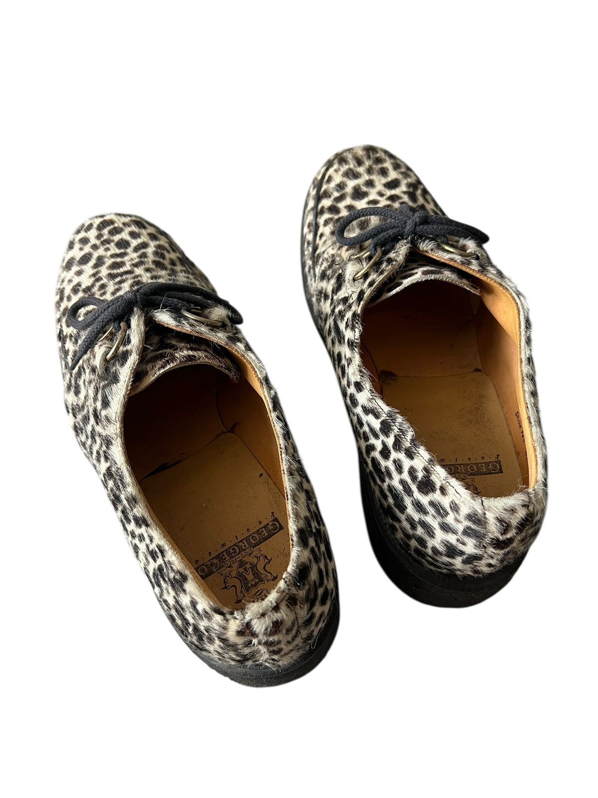 George Cox George Cox Leopard Fur Creeper Size US 9 / EU 42 - 17 Thumbnail