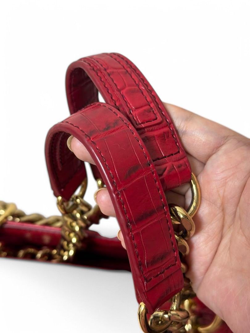 Vivienne Westwood Vivienne Westwood - Anglomania Crocodile Embossed Handbag Size ONE SIZE - 3 Thumbnail