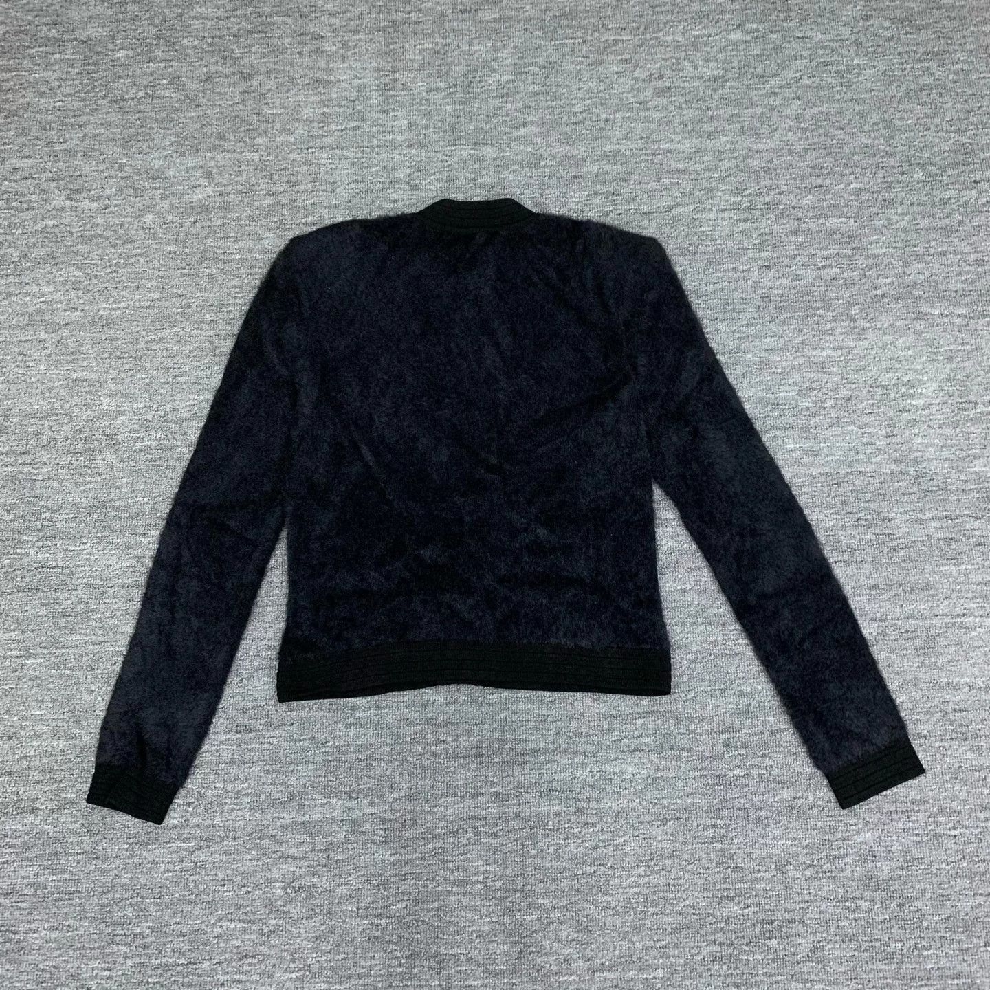 Balmain Balmain Black Fleece Short Cardigan Size XS / US 0-2 / IT 36-38 - 2 Thumbnail
