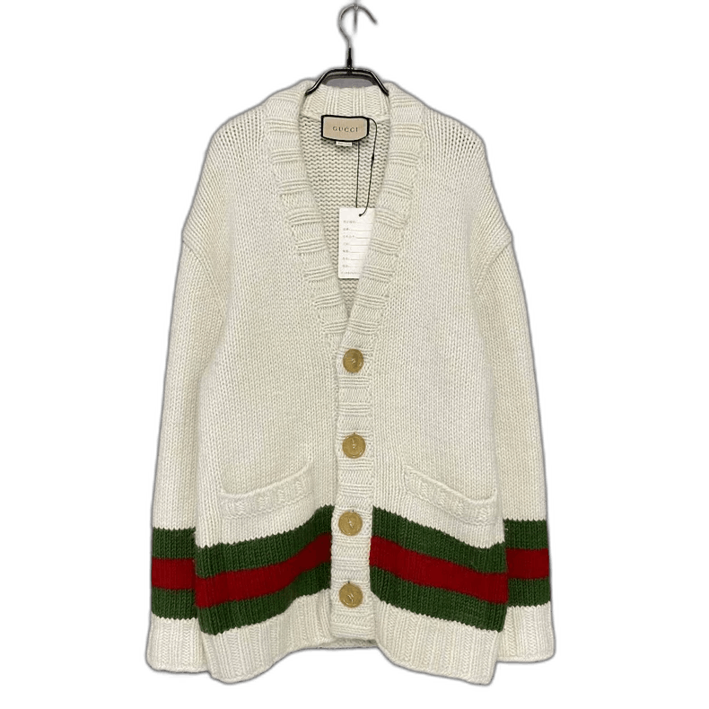 Gucci Striped Knit Cardigan
