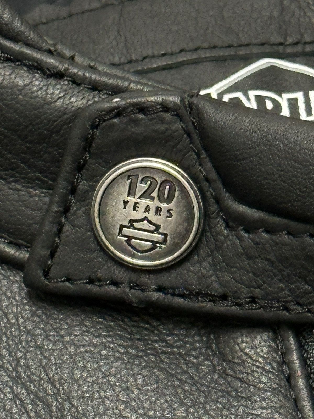 Harley Davidson Harley Davidson 120th Anniversary Revelry Leather Jacket XL Size US XL / EU 56 / 4 - 5 Thumbnail