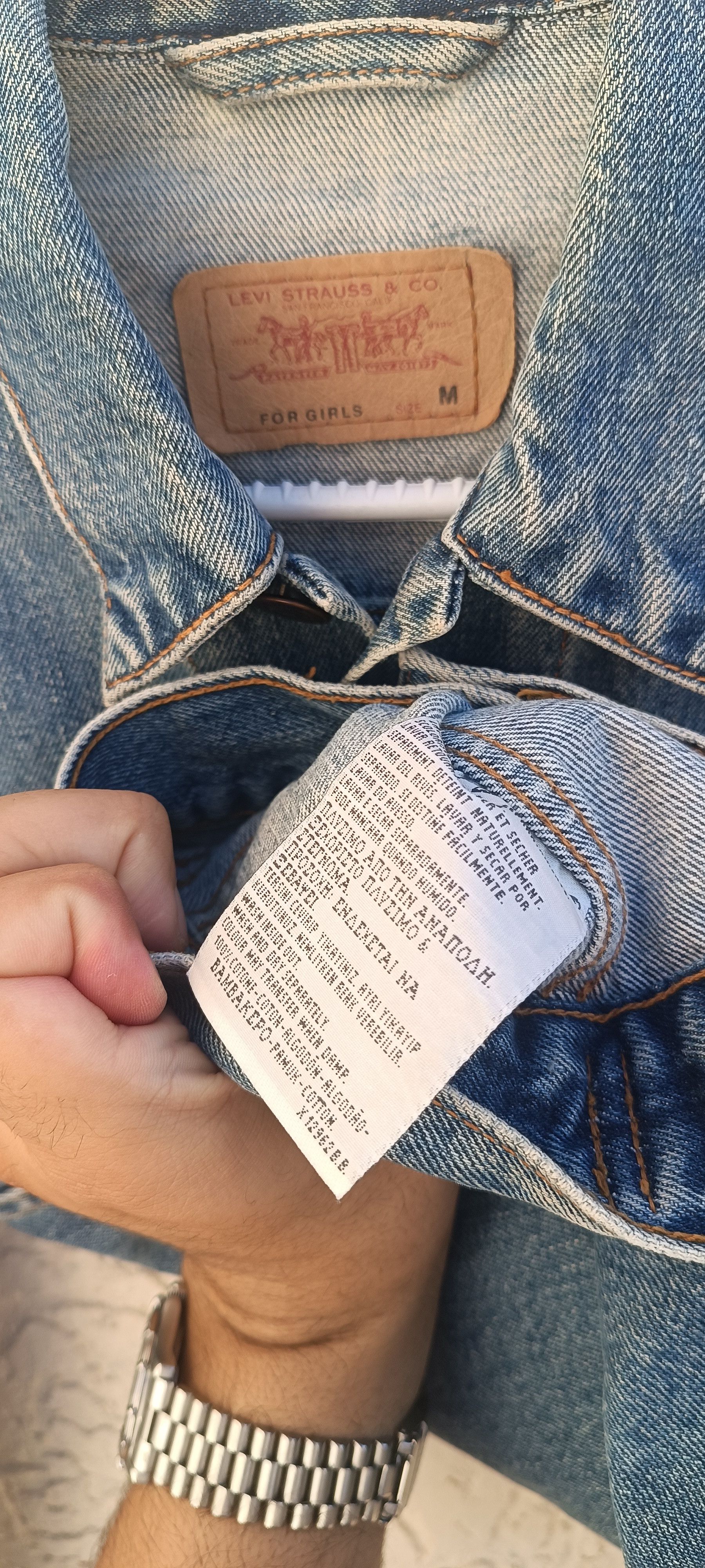 Levi's Levi’s 70590 Denim Jacket Women’s M Rare 2000s y2k Style Size US M / EU 48-50 / 2 - 7 Thumbnail