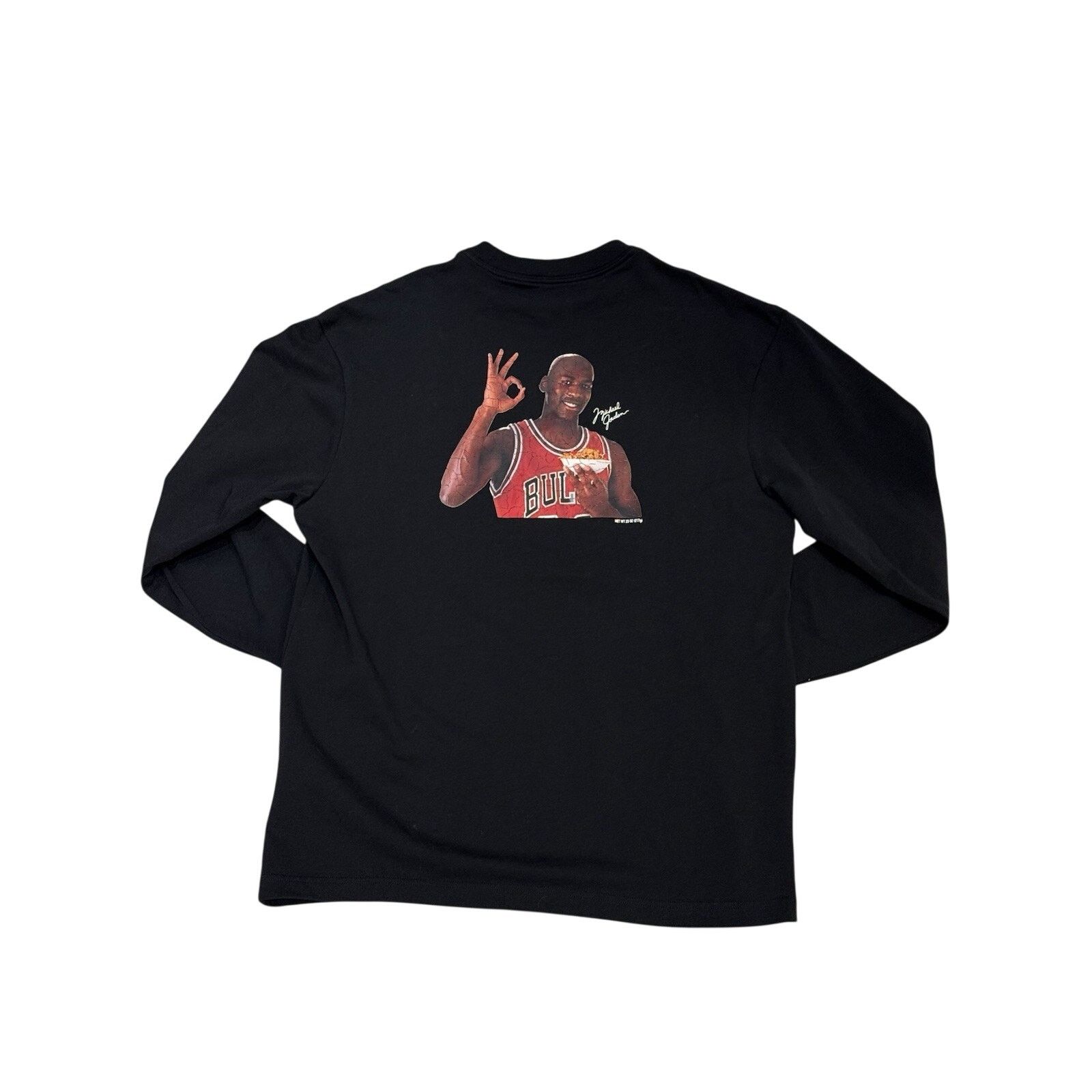 Jordan Brand Michael Jordan Wheaties T-Shirt Men’s Size Medium Black Size US M / EU 48-50 / 2 - 2 Thumbnail