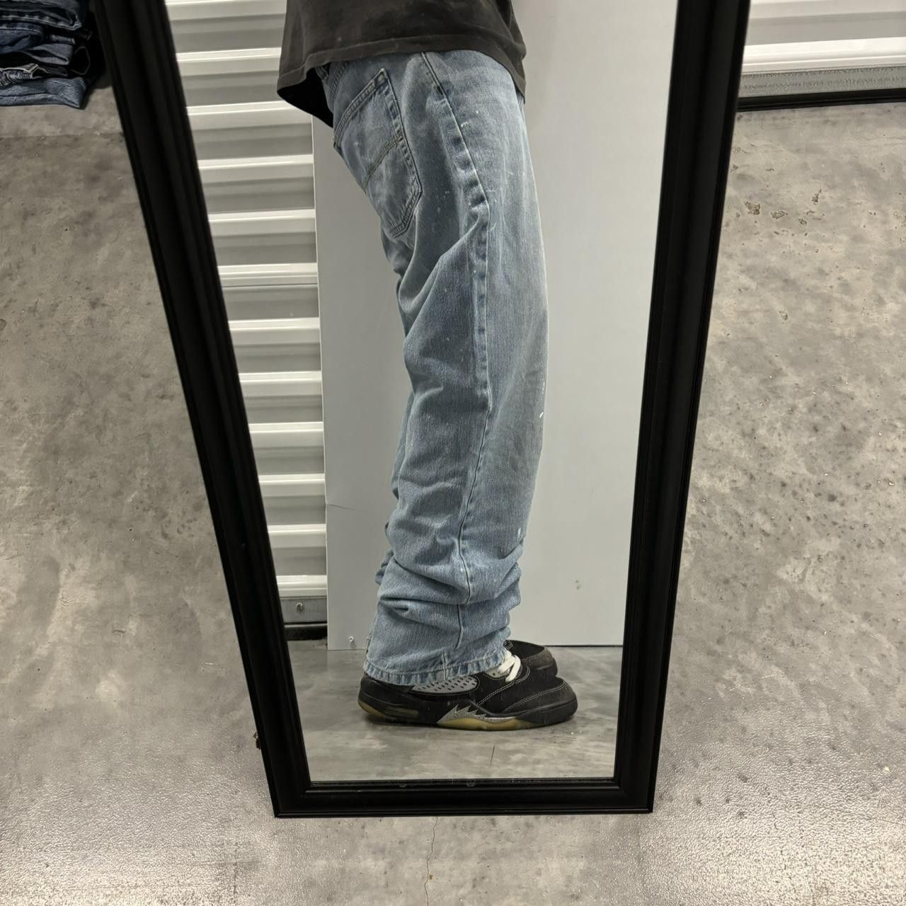 Japanese Brand × Vintage Crazy Vintage Y2K/2000s Light Wash Skater Denim Jeans! Size US 36 / EU 52 - 2 Thumbnail