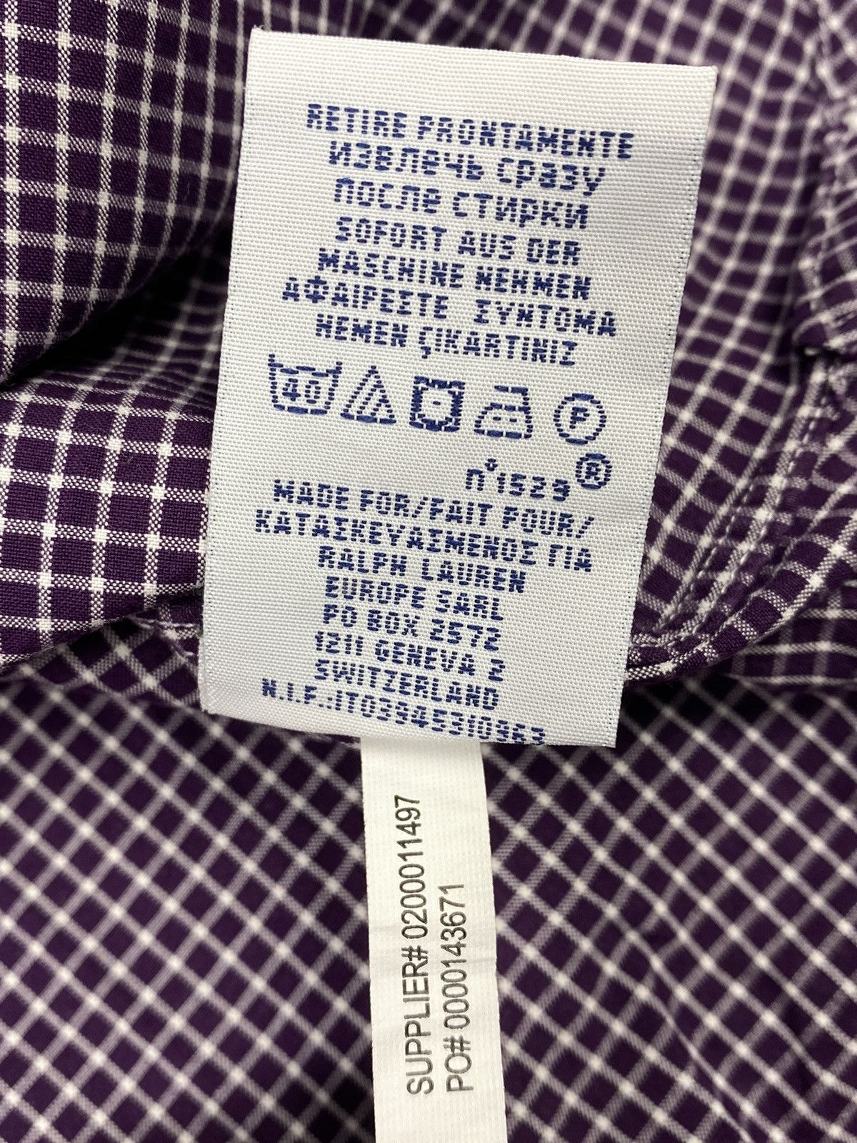 Polo Ralph Lauren Polo Ralph Lauren Checkered Button Up Shirt Size US L / EU 52-54 / 3 - 11 Thumbnail