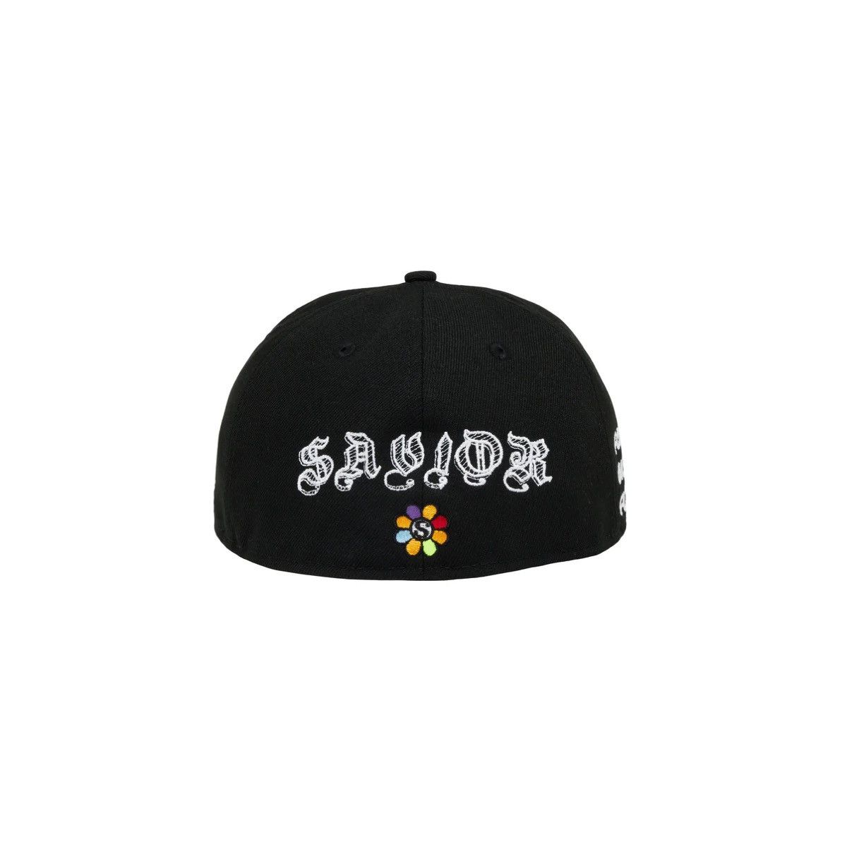 New Era Jae Tip Black New Era Fitted Hat Uptown Grows Flowers Size ONE SIZE - 3 Thumbnail